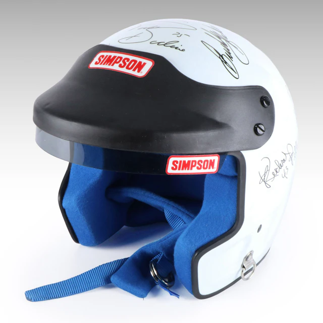 Richard Petty, Jeff Gordon, and Others Signed Simpson Racing Helmet