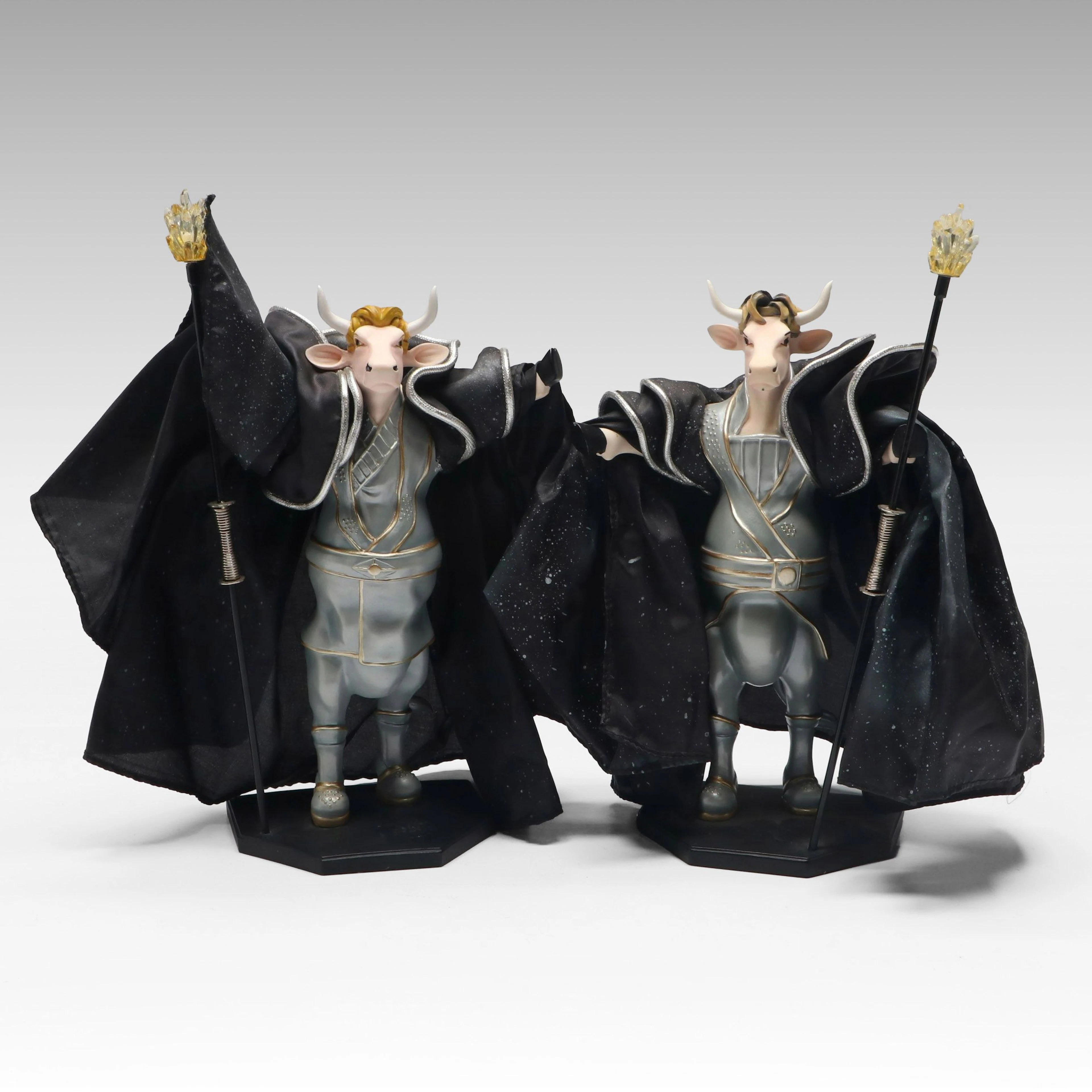 Cowparade "Siegfried & Roy" Figurines, 2003