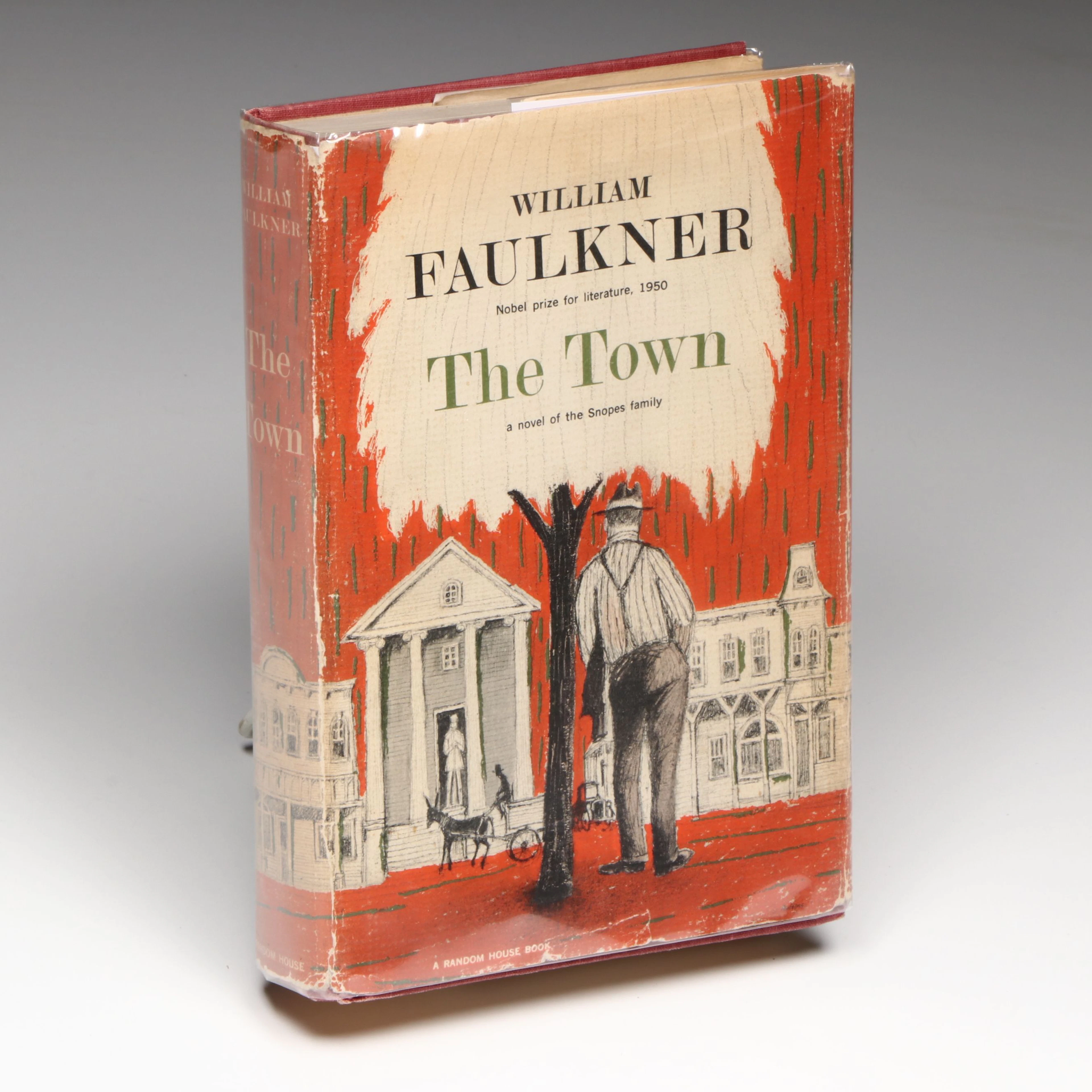 First Edition, First State "The Town" by William Faulkner, 1957
