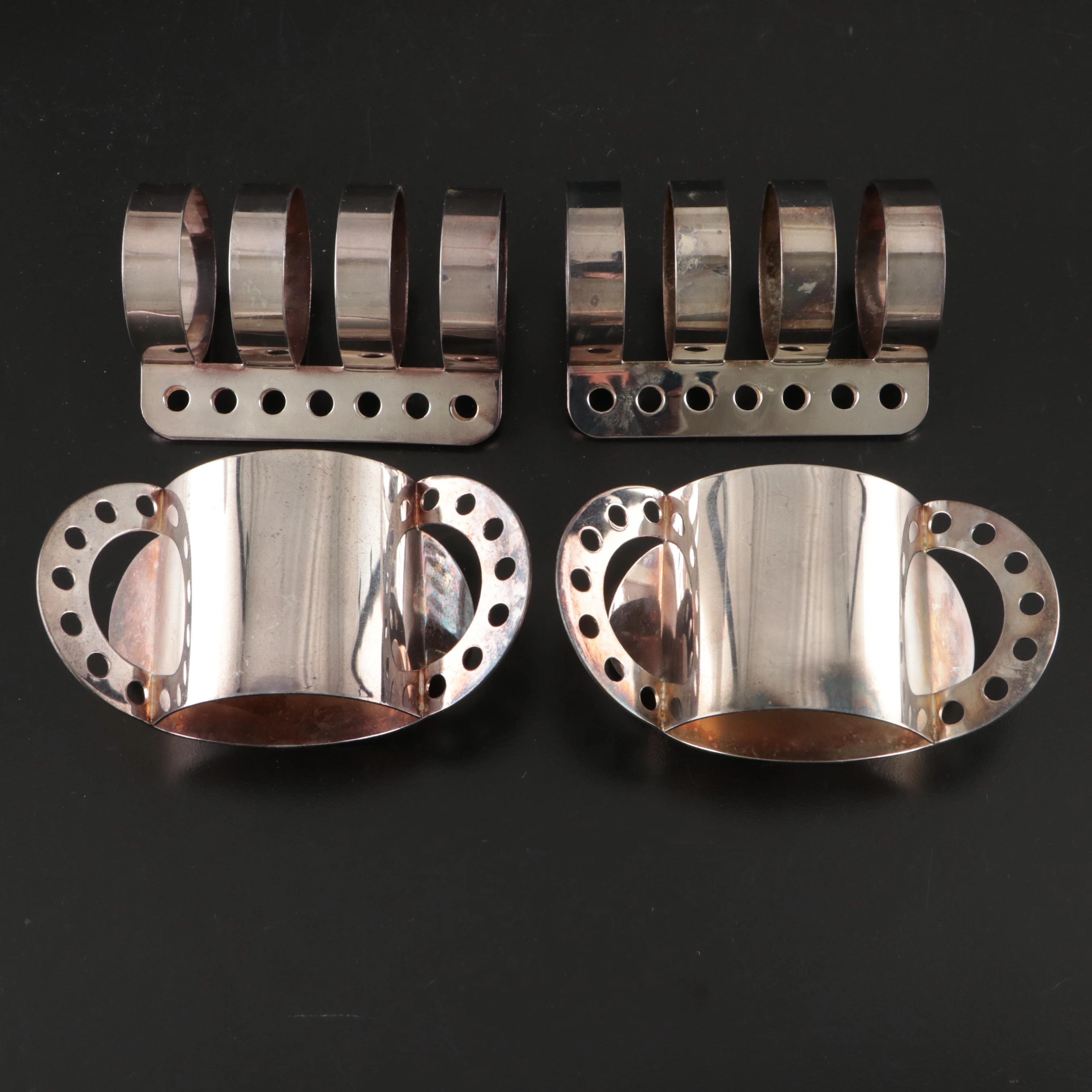 Nathalie Du Pasquier and Ajumi Han for Memphis Milano Metal Napkin Rings