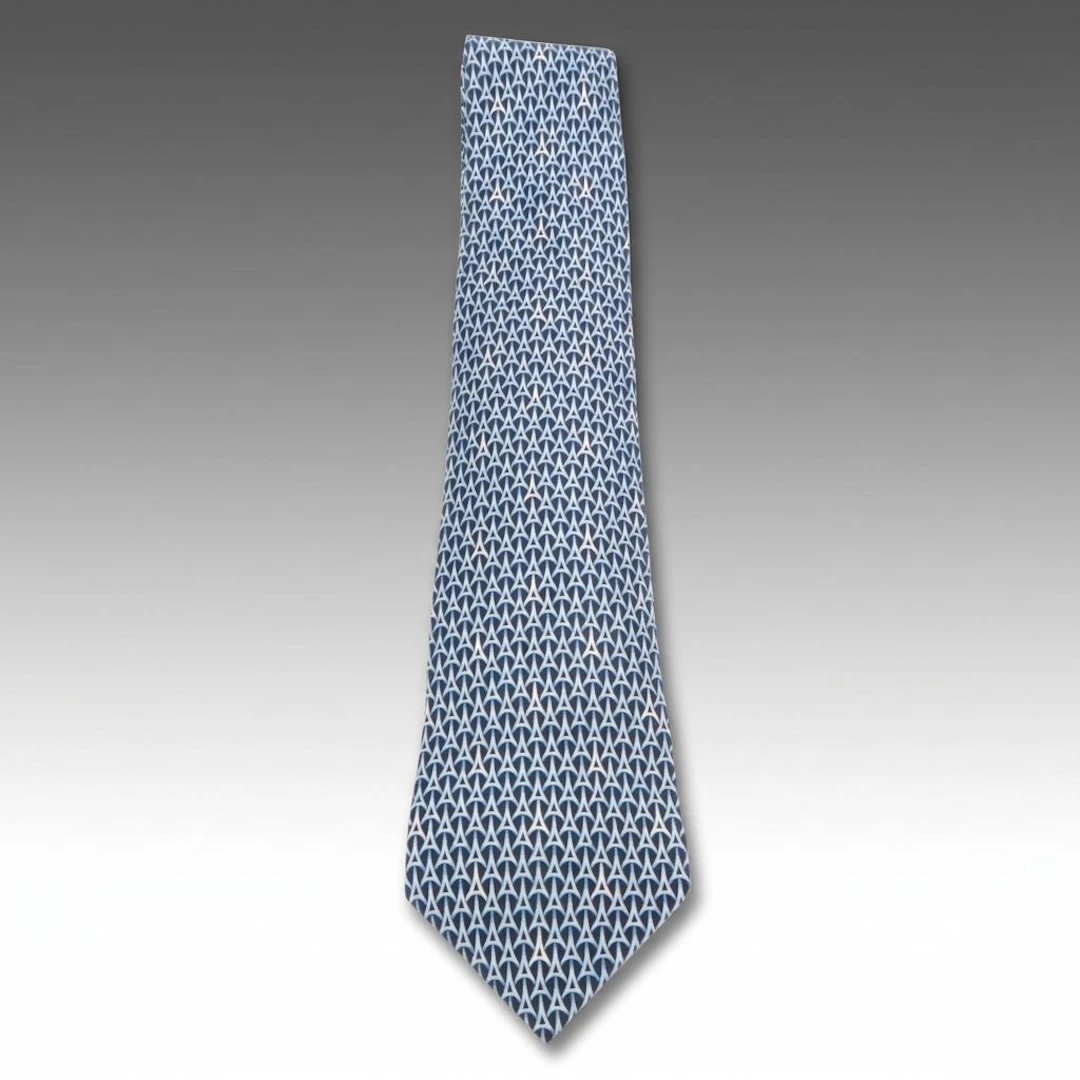 Hermès Hand-Stitched Silk Twill Necktie