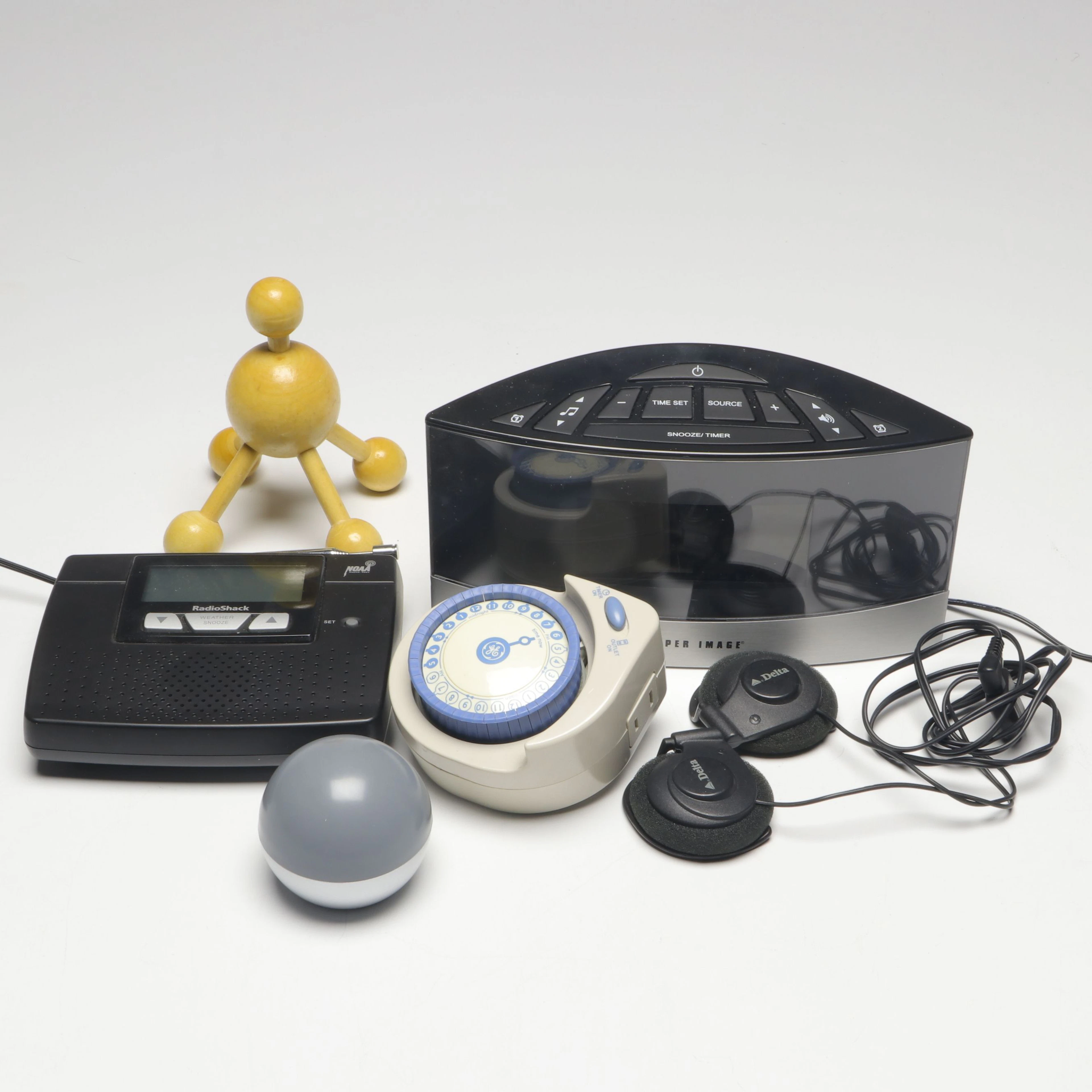 RadioShack NOAA Weather Radio, Sharper Image Alarm Clock, and More Electronics