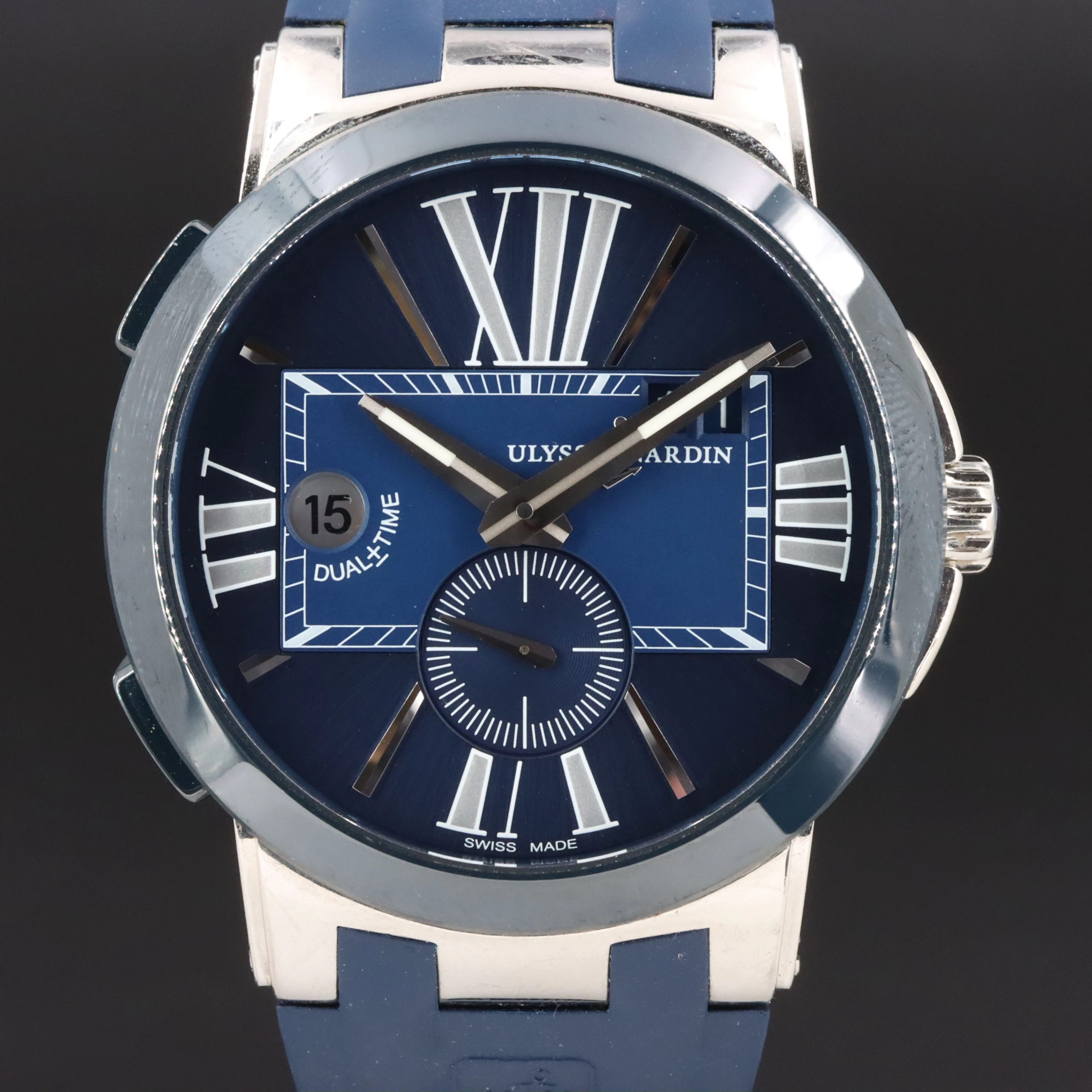 Ulysse Nardin Executive Dual Time 243-00 Automatic Watch
