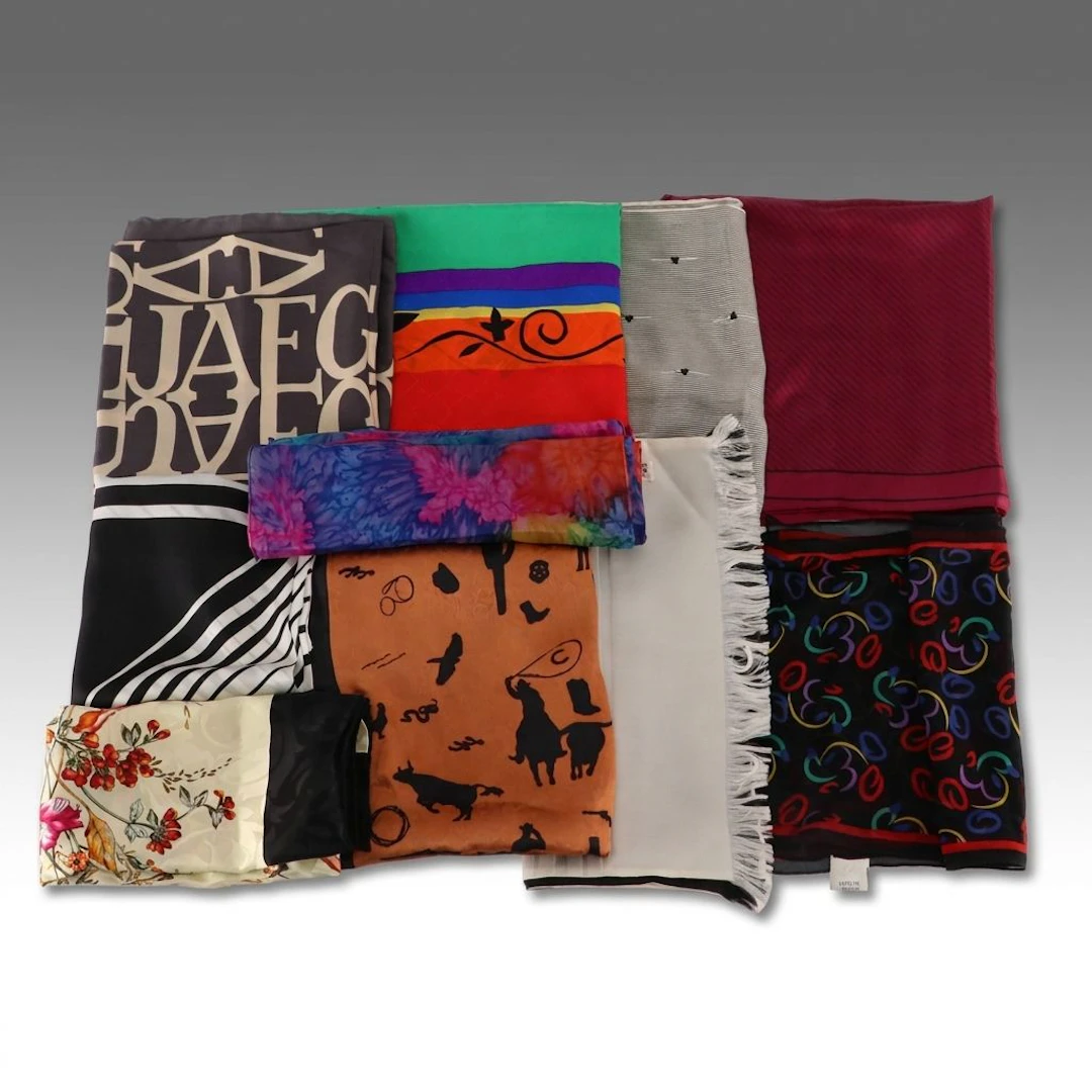 Silk Scarves from Anne Klein, Adrianna Papell, Echo, and More