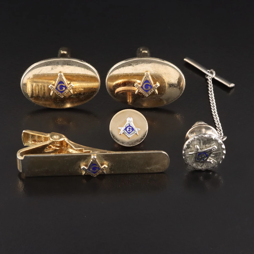 Masonic Collection Featuring Enamel & Swank