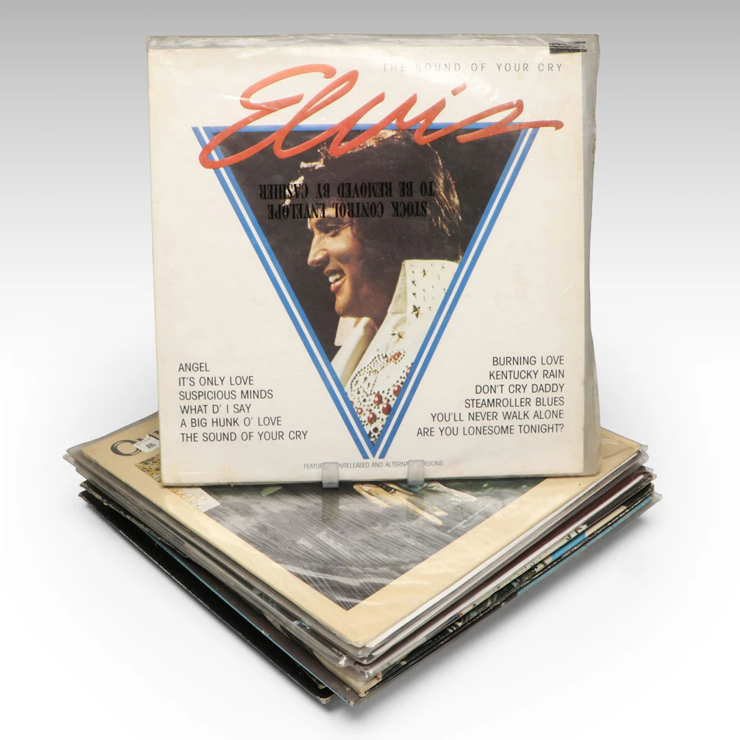 "Our Memories of Elvis", "Pure Gold" and More Elvis Presley Vinyl Records