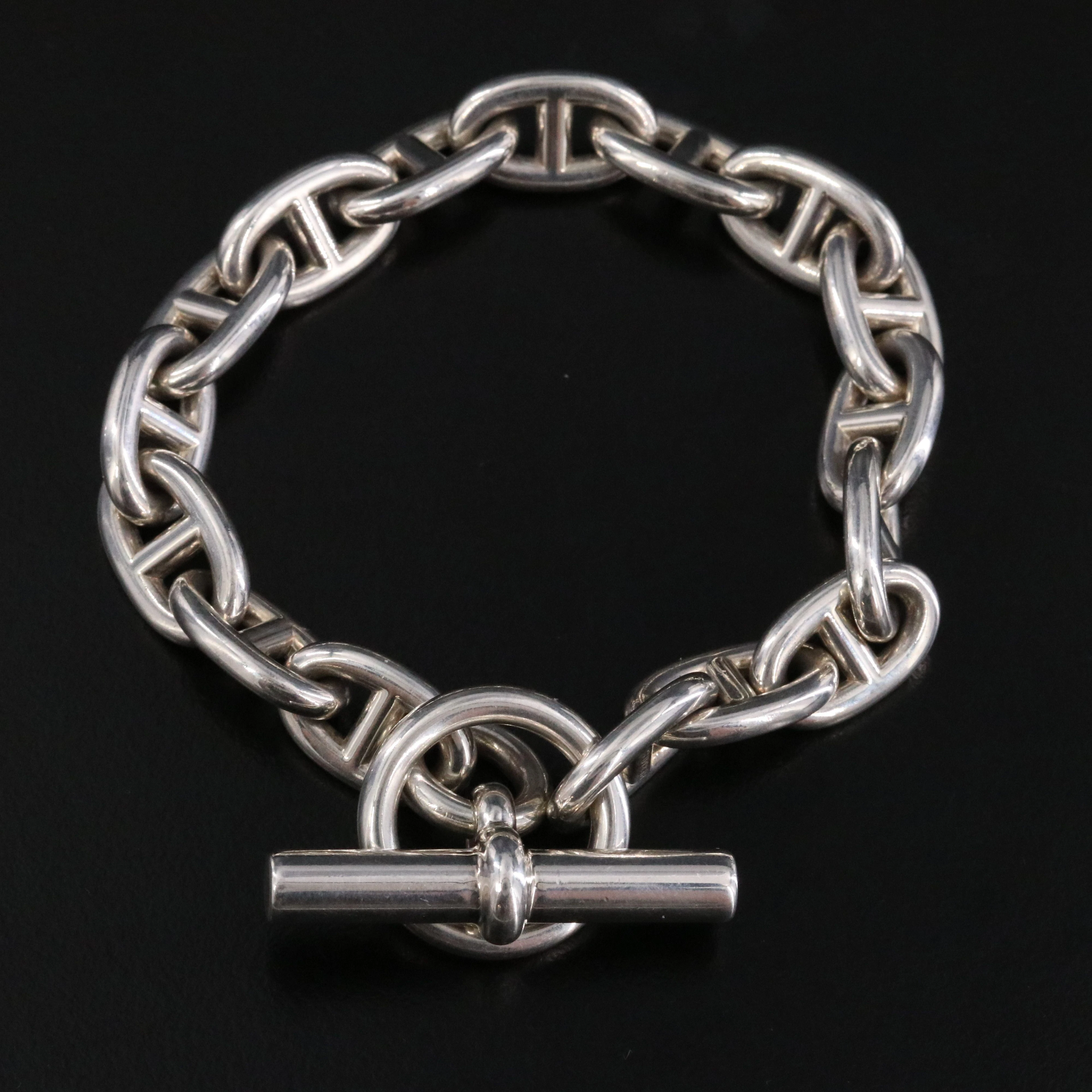 Hermès Sterling Chaine d'Ancre Bracelet