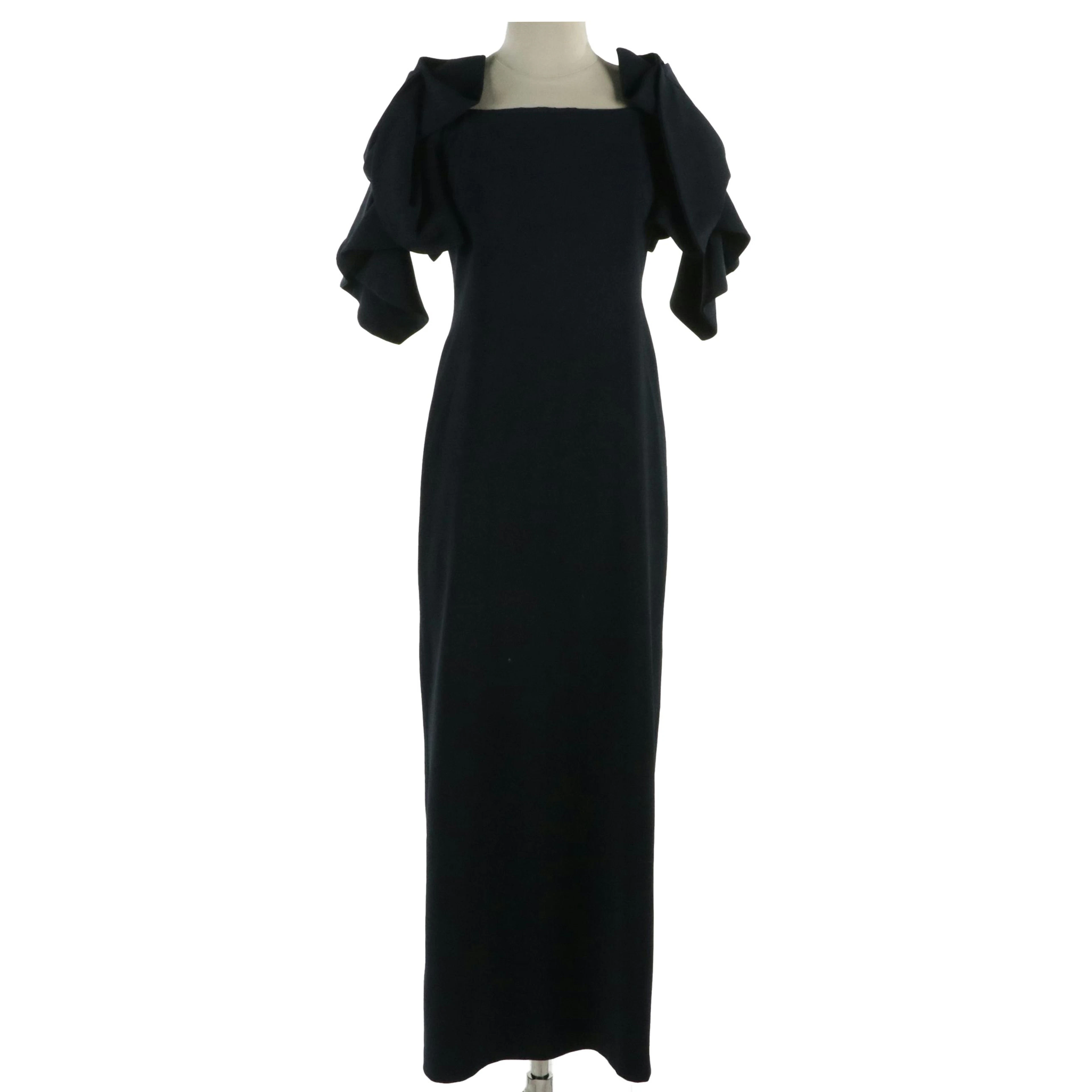 Badgley Mischka Navy Blue Occasion Dress