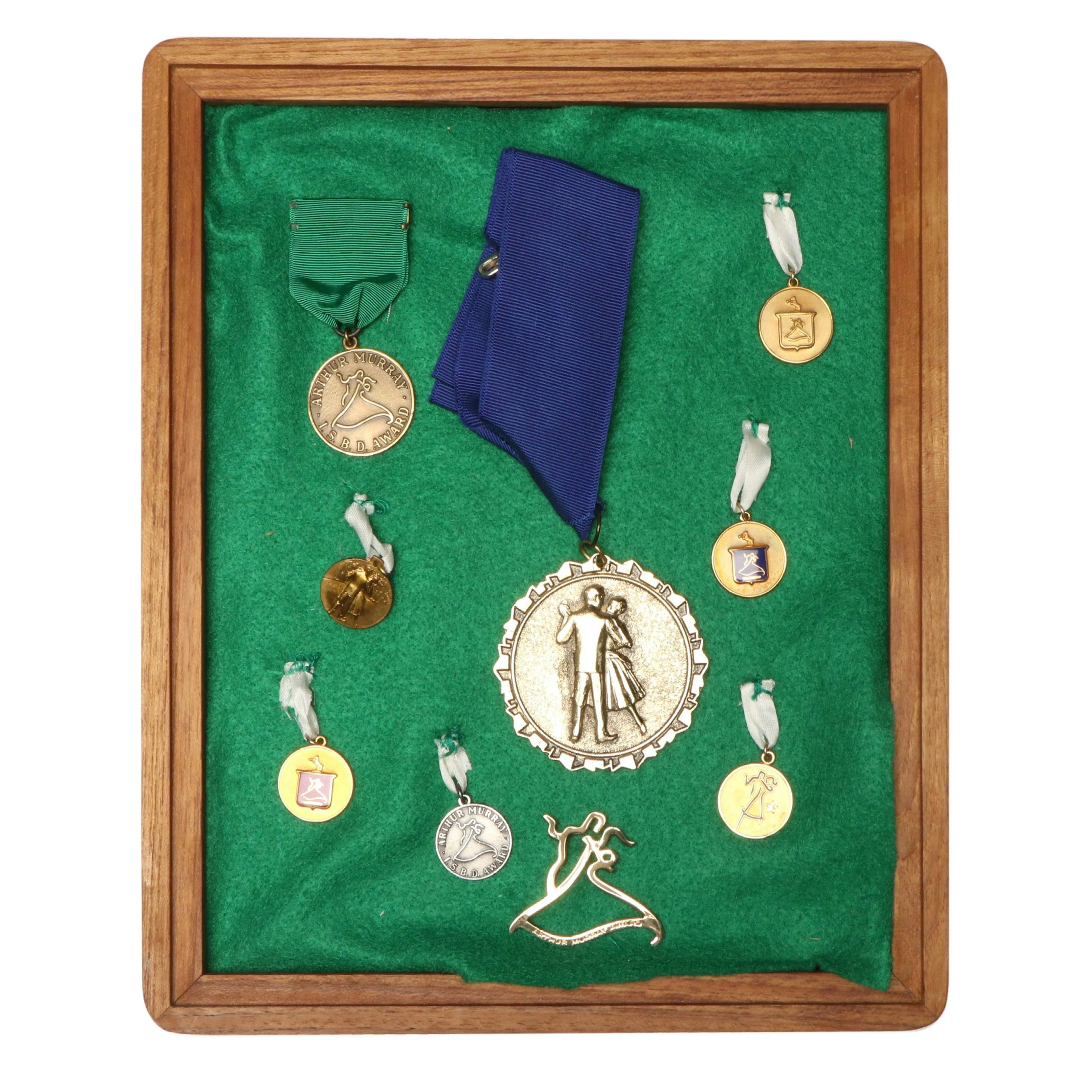 Arthur Murray I.S.B.D Awards and More Ballroom Dance Medals