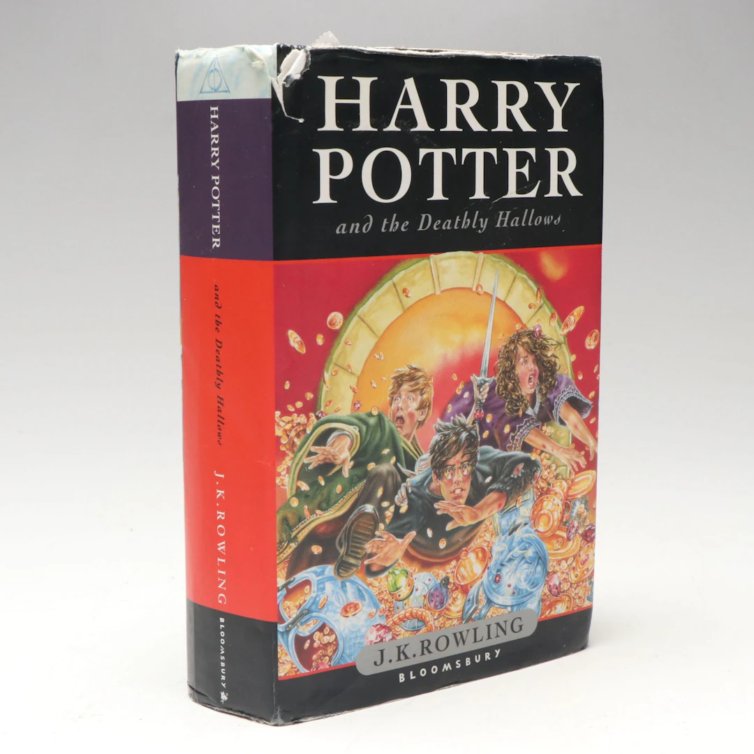 First UK Edition "Harry Potter and the Deathly Hallows" by J. K. Rowling, 2007