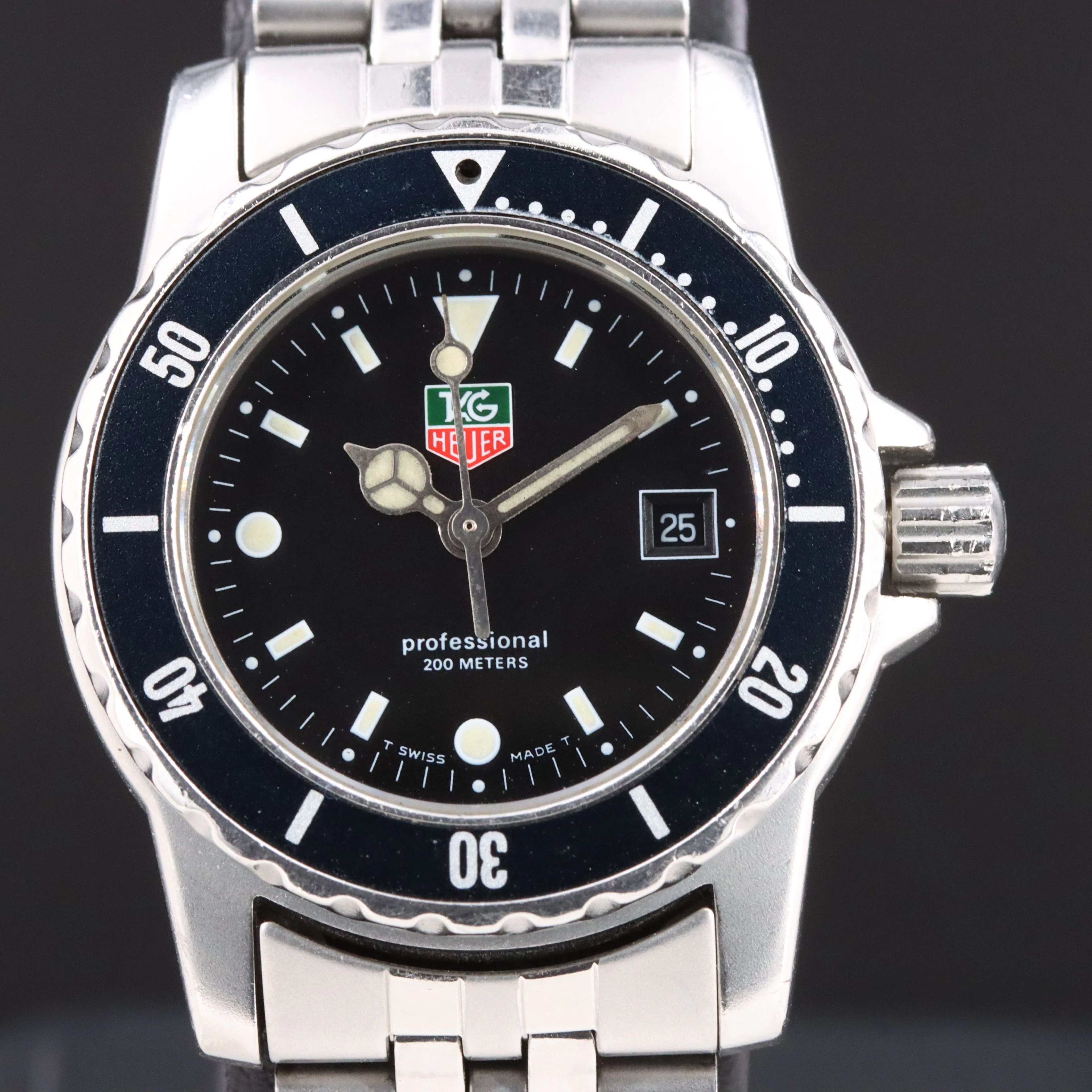 TAG Heuer Professional 200M Steel Date Quartz Watch