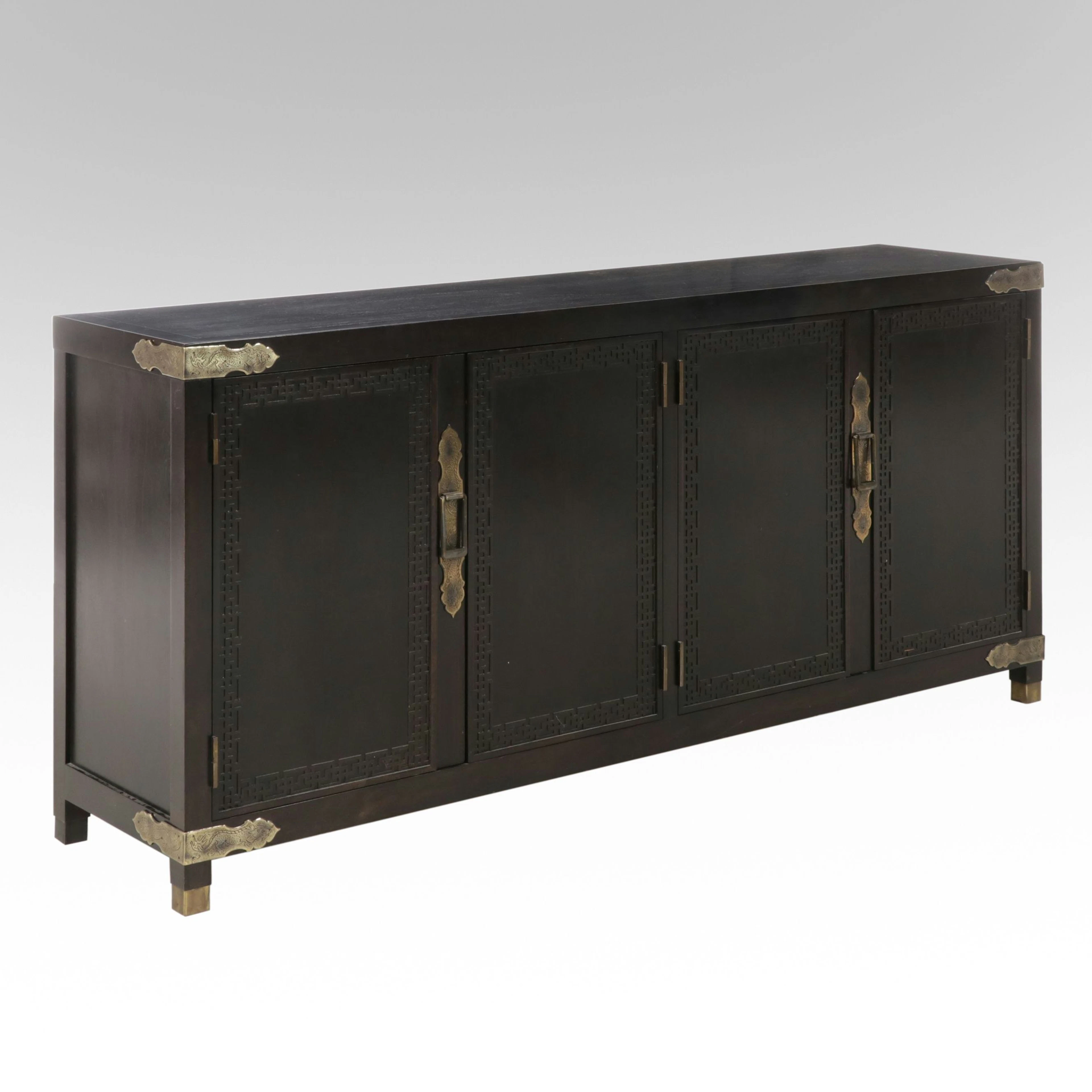 Century Chinese Style Sideboard, Late 20th Century