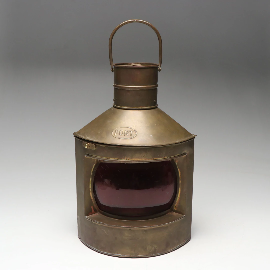 Port Nautical Brass Lantern