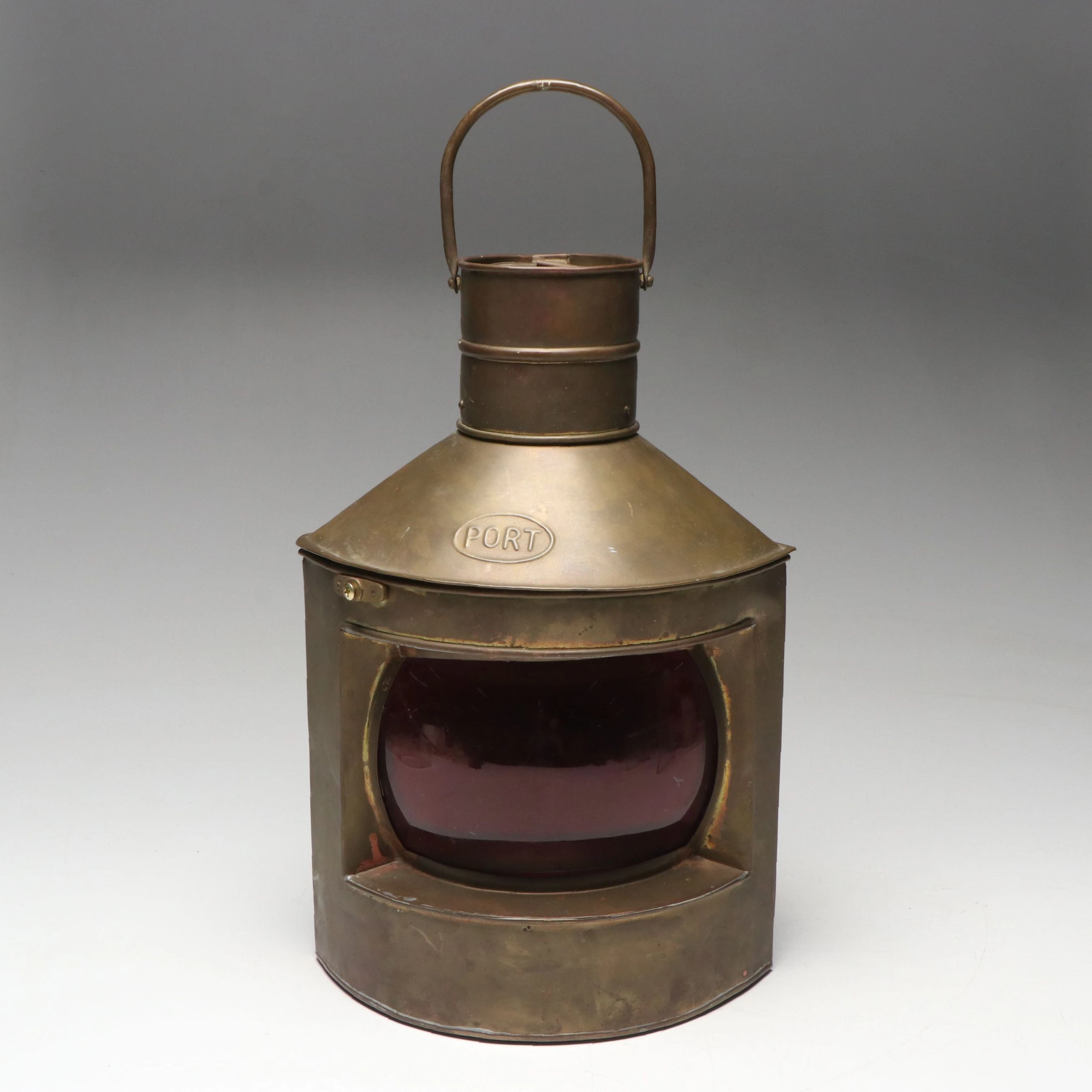 Port Nautical Brass Lantern