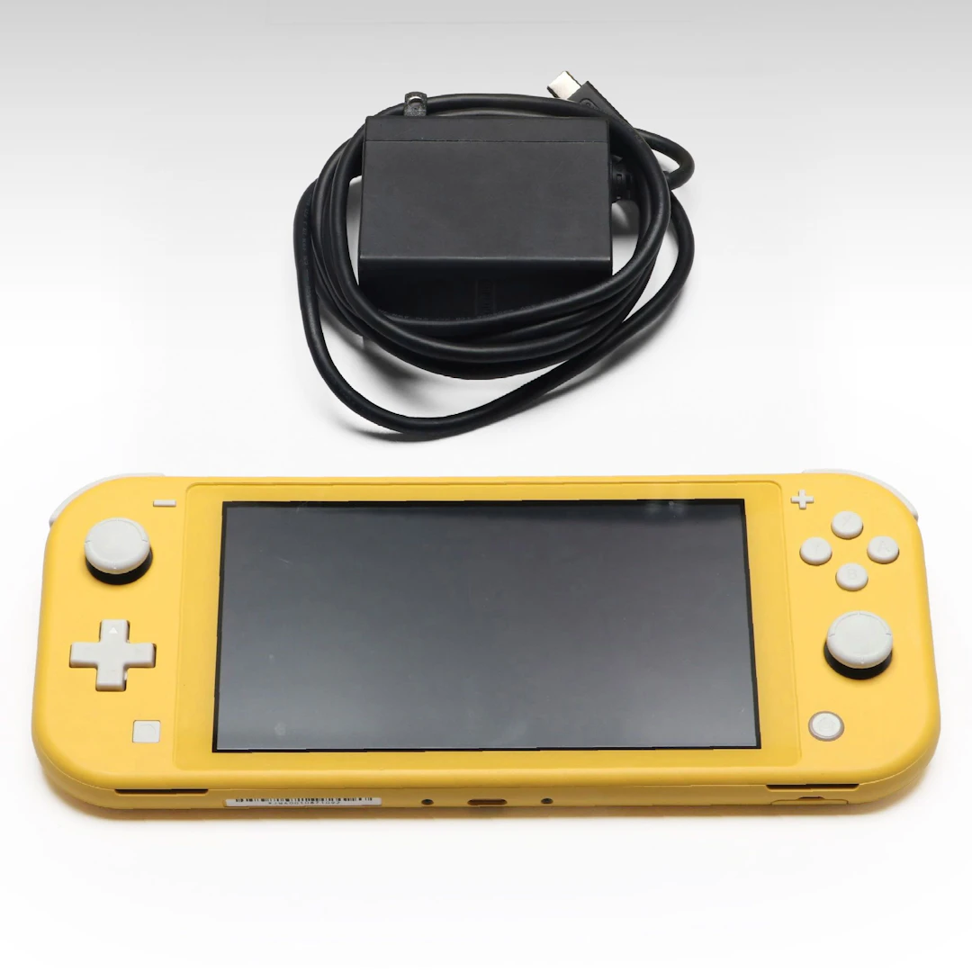 Nintendo Switch Lite Handheld Gaming Console in Yellow