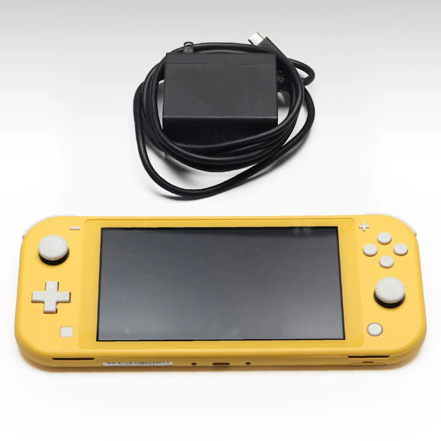 Nintendo Switch Lite Handheld Gaming Console in Yellow