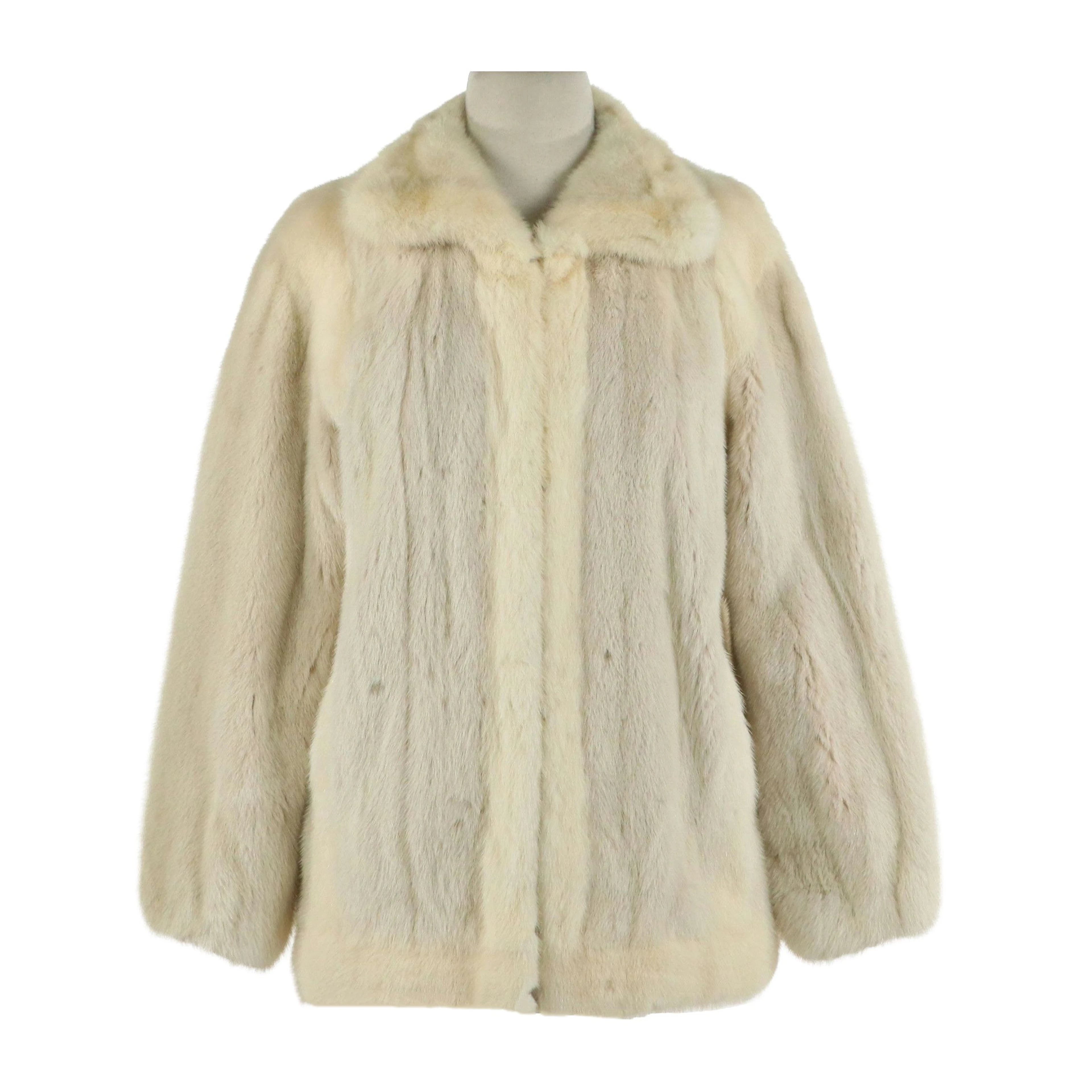 Mink Fur Colorblock Jacket from B'Jani Furs, Vintage