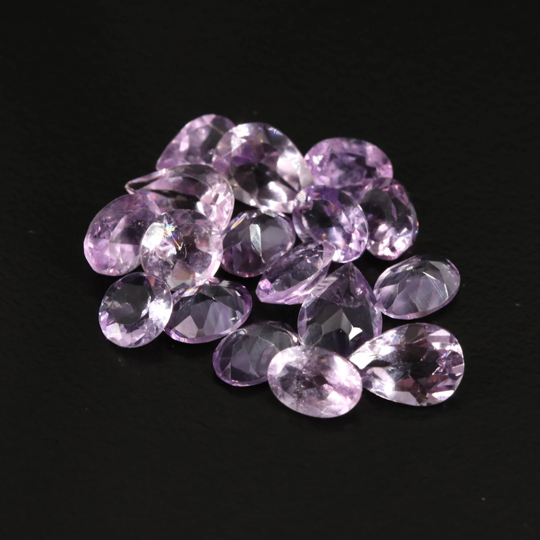 Loose 13.85 CTW Amethyst Lot