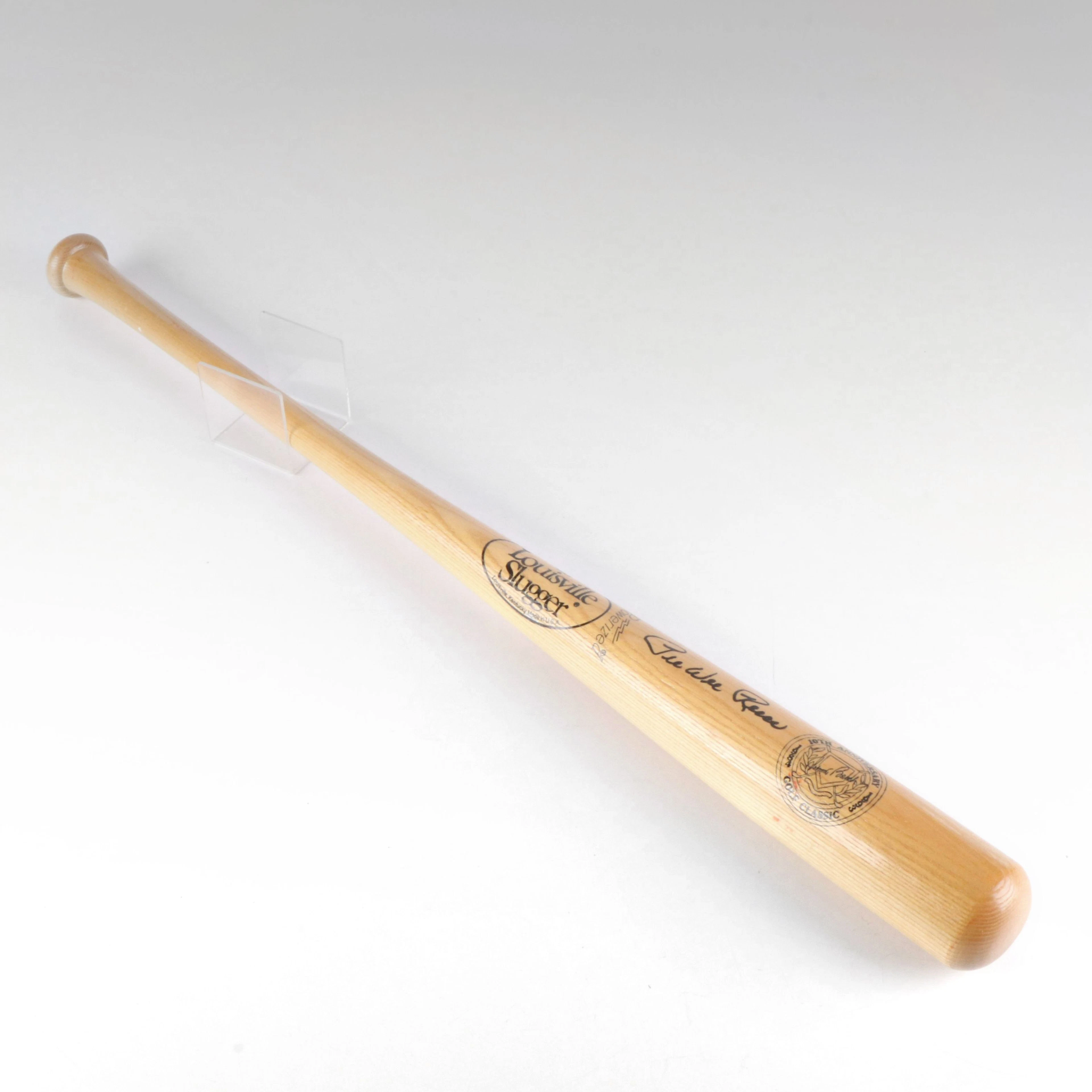 Pee Wee Reese Signed Louisville Slugger Baseball Bat, HOF Brooklyn Dodgers