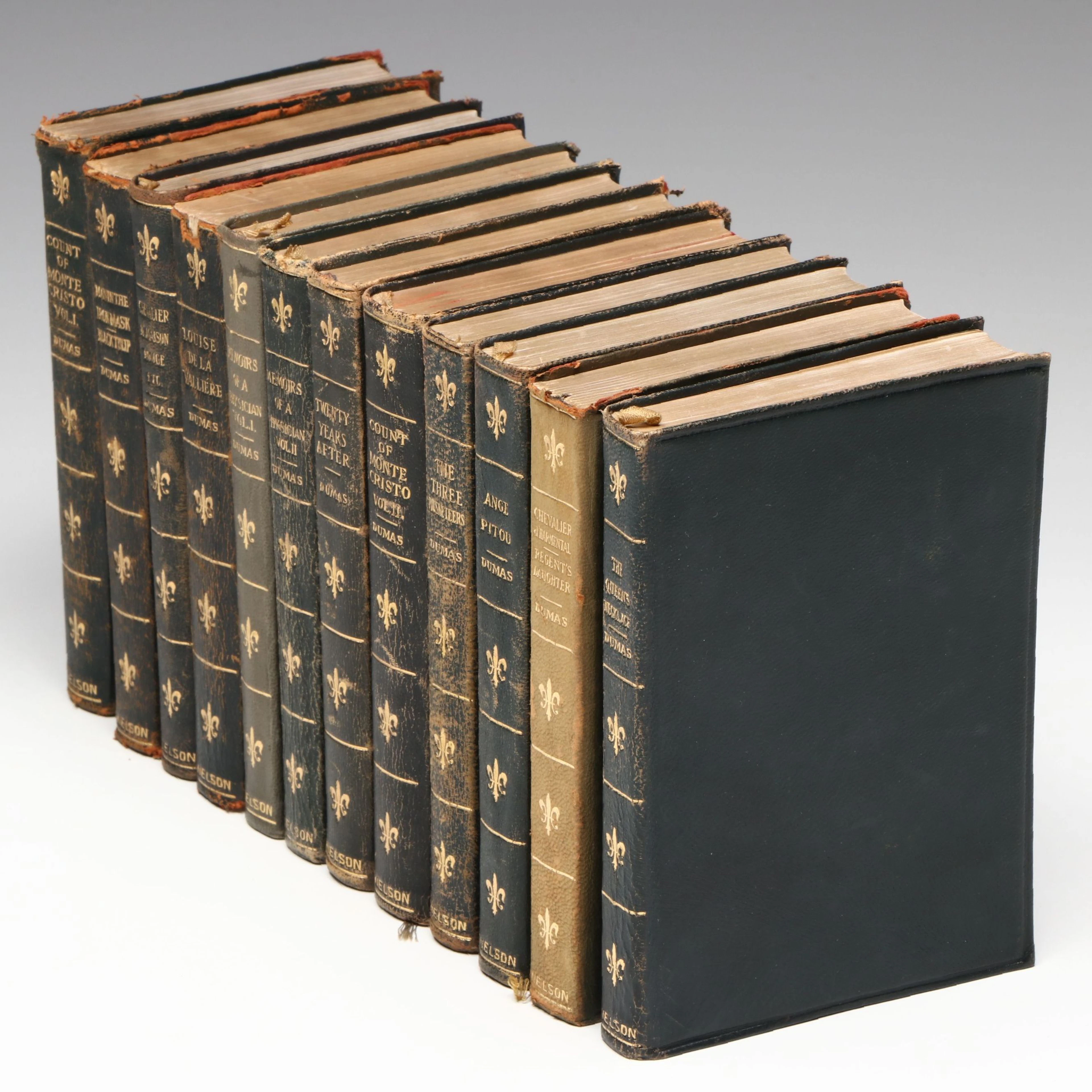 New Century Library "The Works of Alexandre Dumas" Twelve-Volume Set