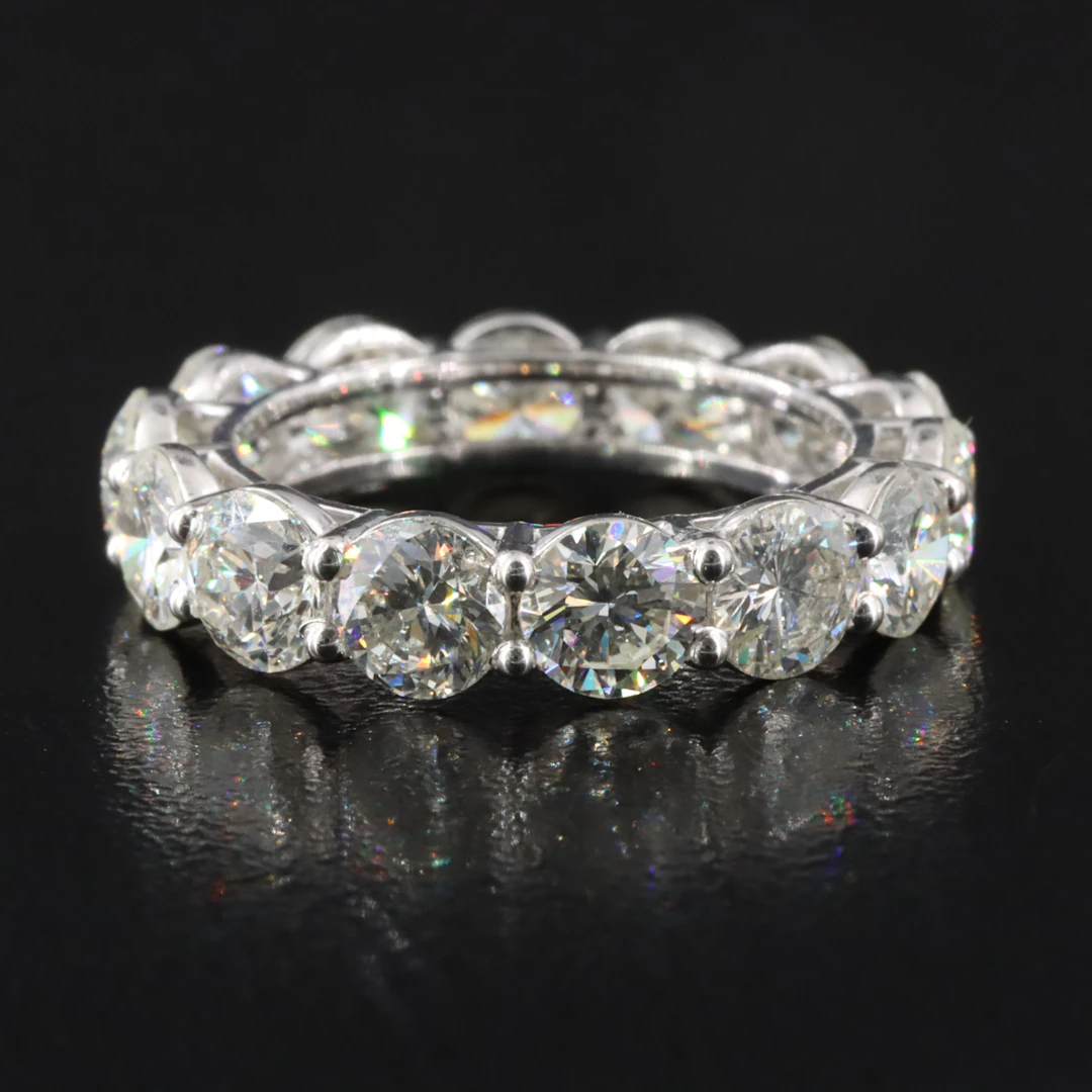 14K 5.54 CTW Diamond Eternity Band
