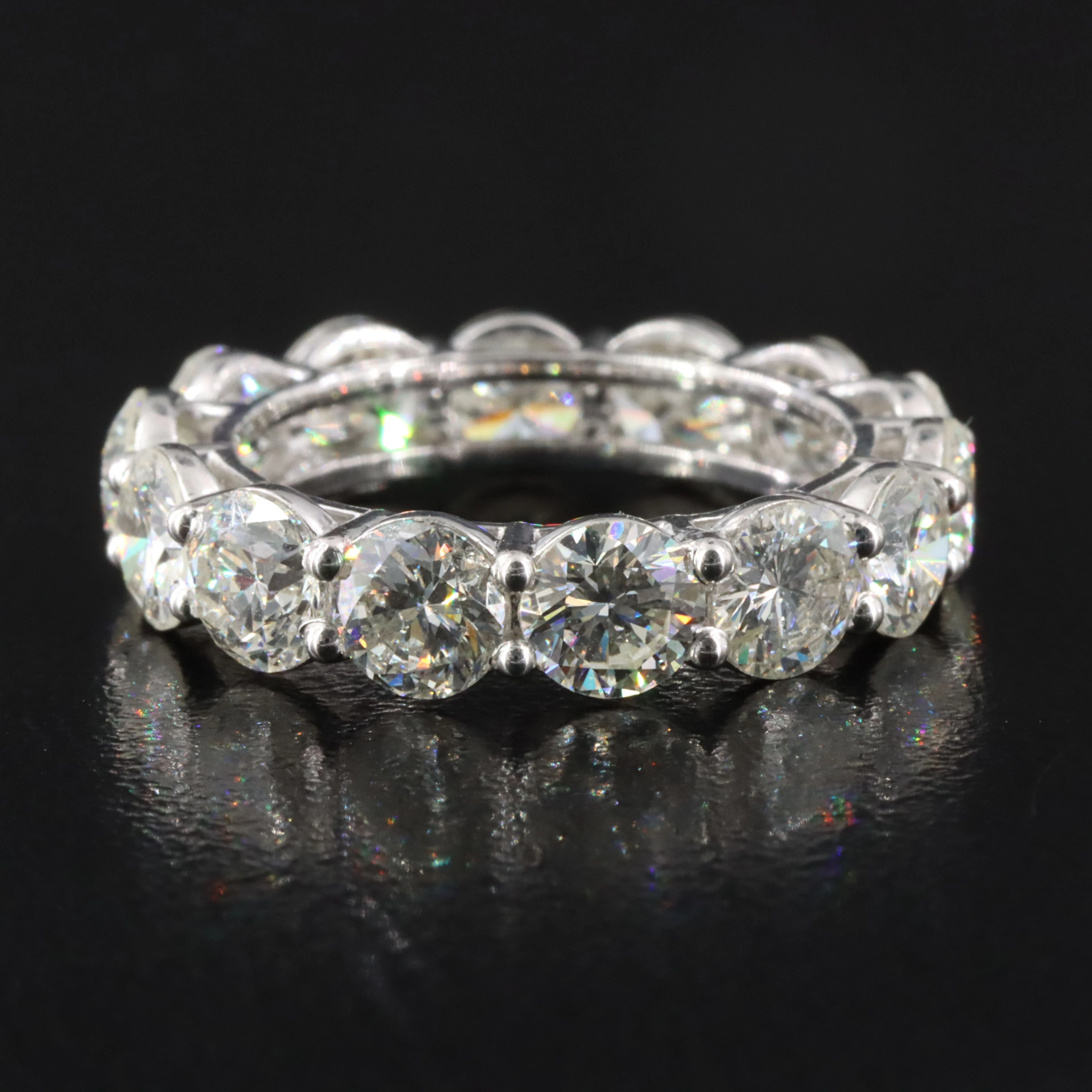 14K 5.54 CTW Diamond Eternity Band