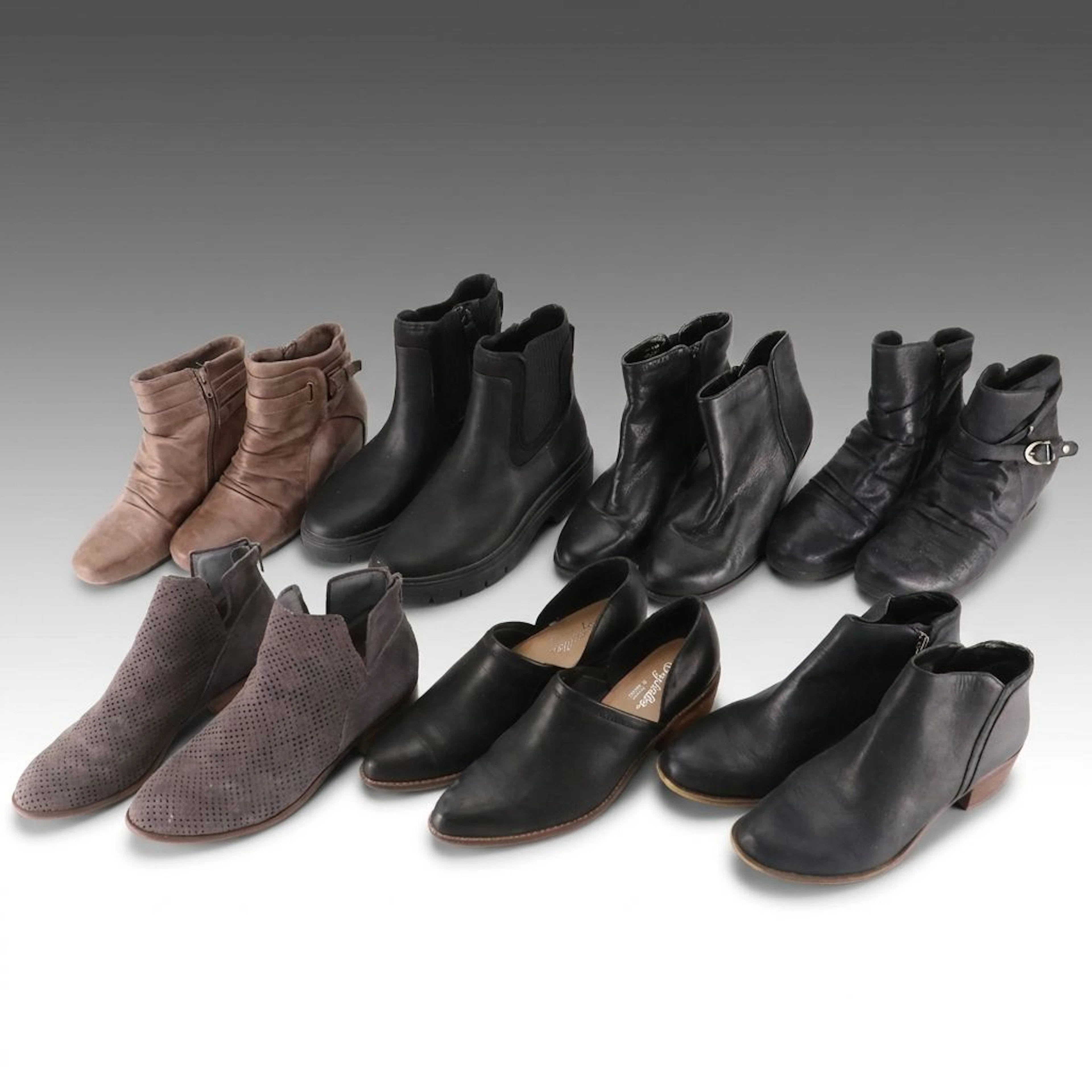 Dr. Scholl's Craze Chelsea Boots, Arturo Chiang Leather Ankle Boots