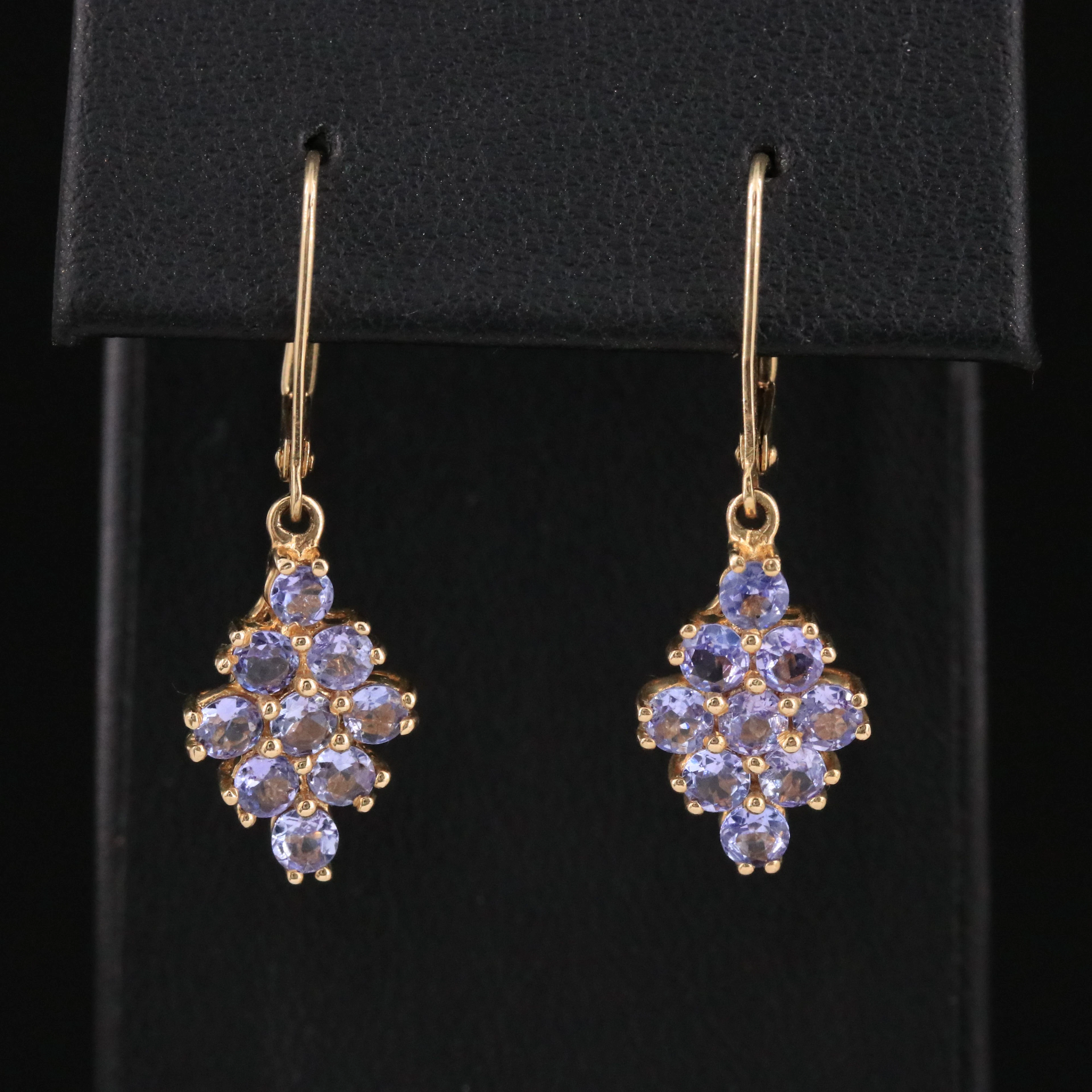 14K Tanzanite Earrings