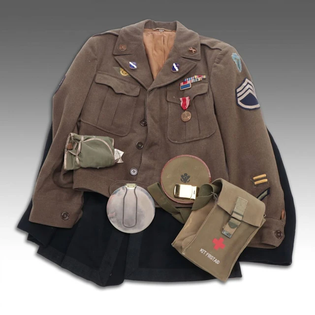 World War II Short Pattern "Ike" Jacket, Henderson Society Jacket, Other Items