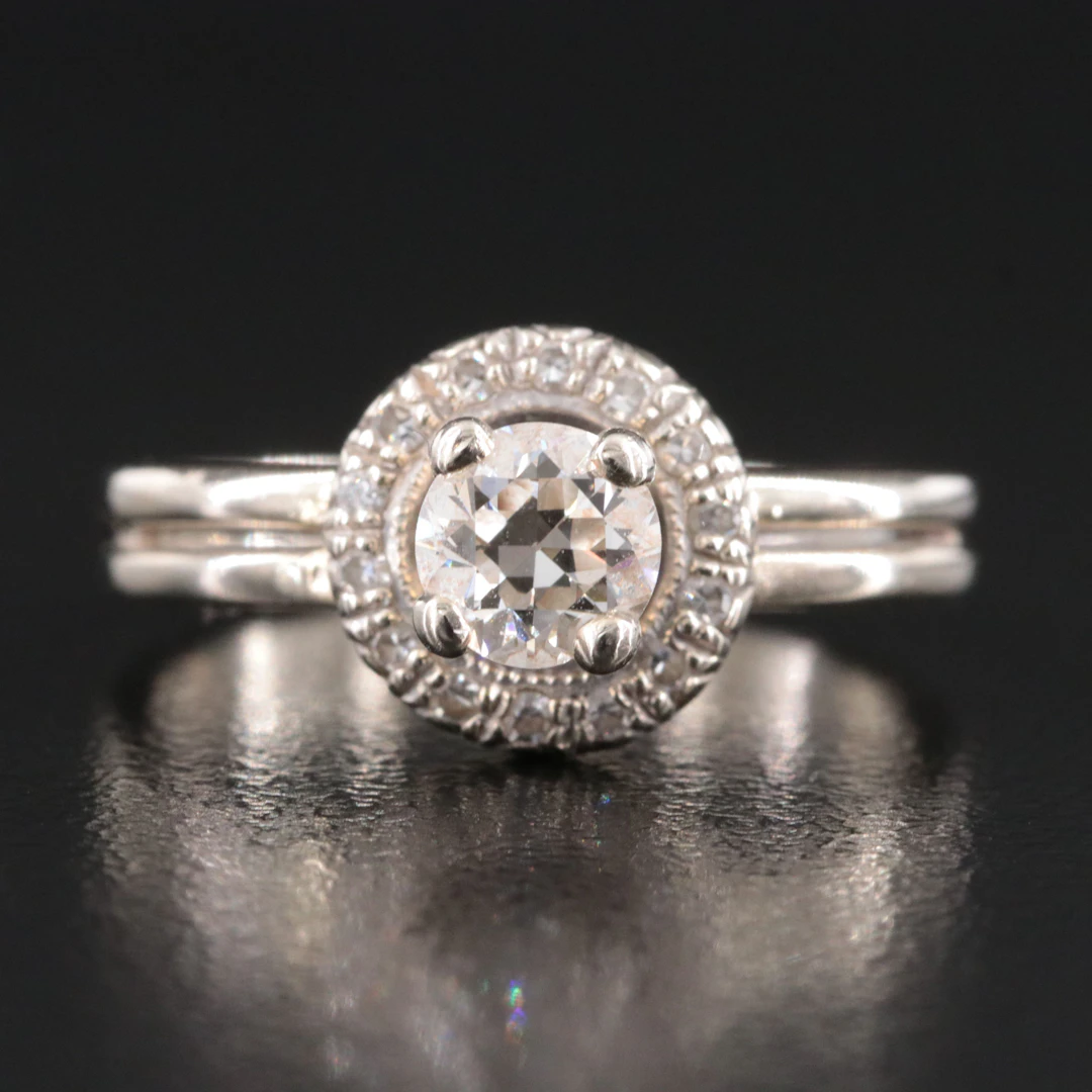 14K 0.66 CTW Diamond Ring