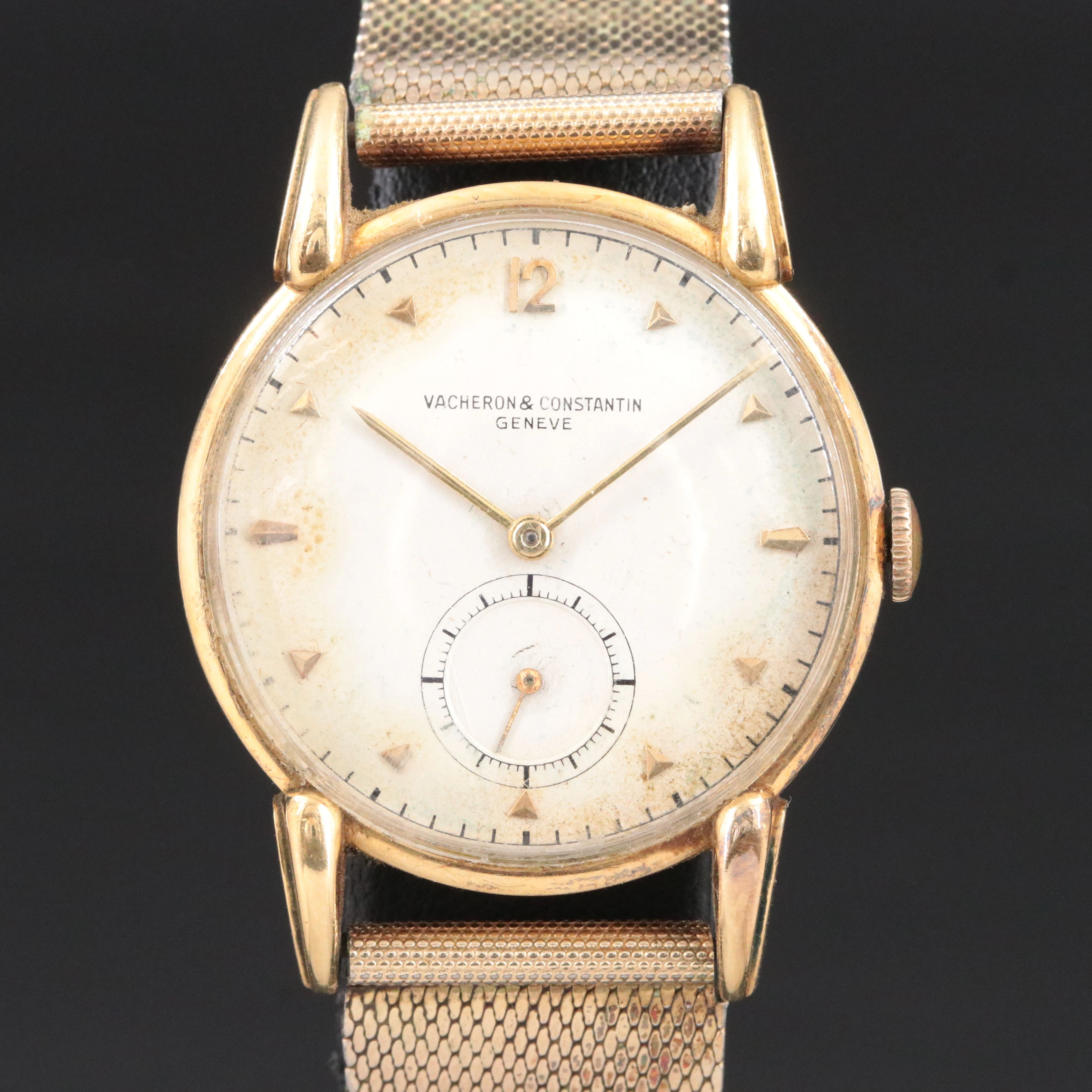 Vacheron & Constantin 18K Stem Wind Watch