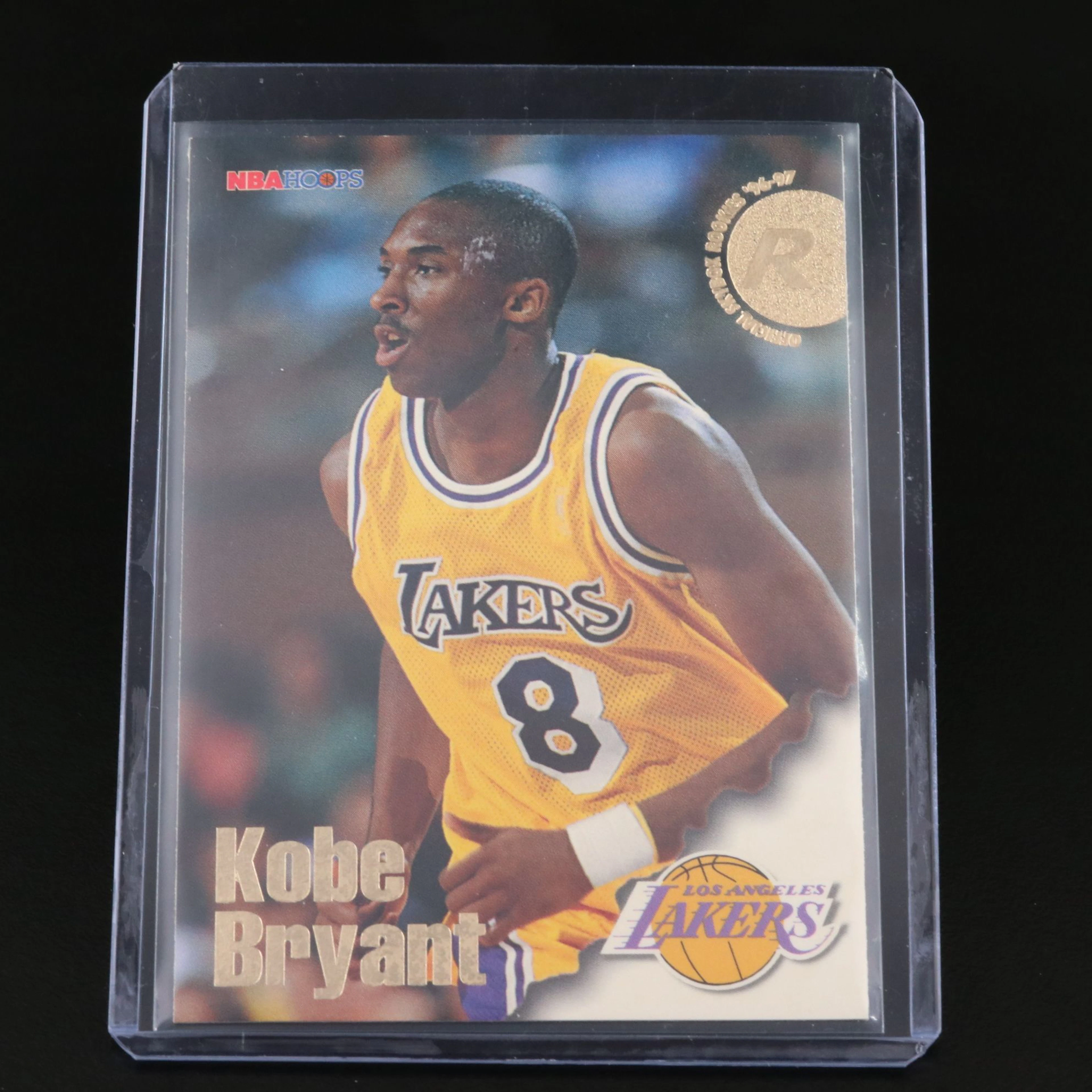 1996-97 NBA Hoops Kobe Bryant Los Angeles Lakers Rookie Card