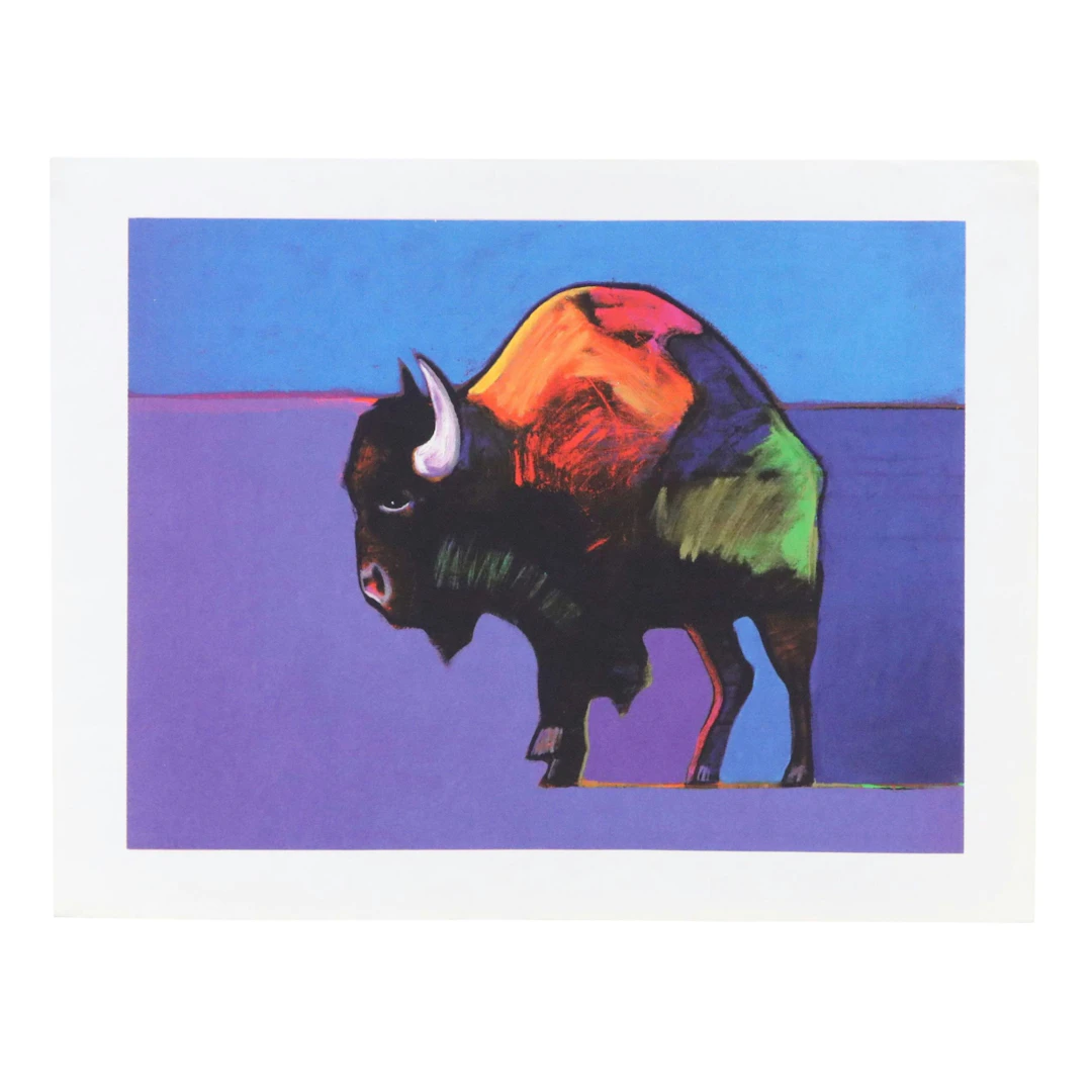 John Nieto Serigraph "Nieto; Les Livres des Peintres," 1996
