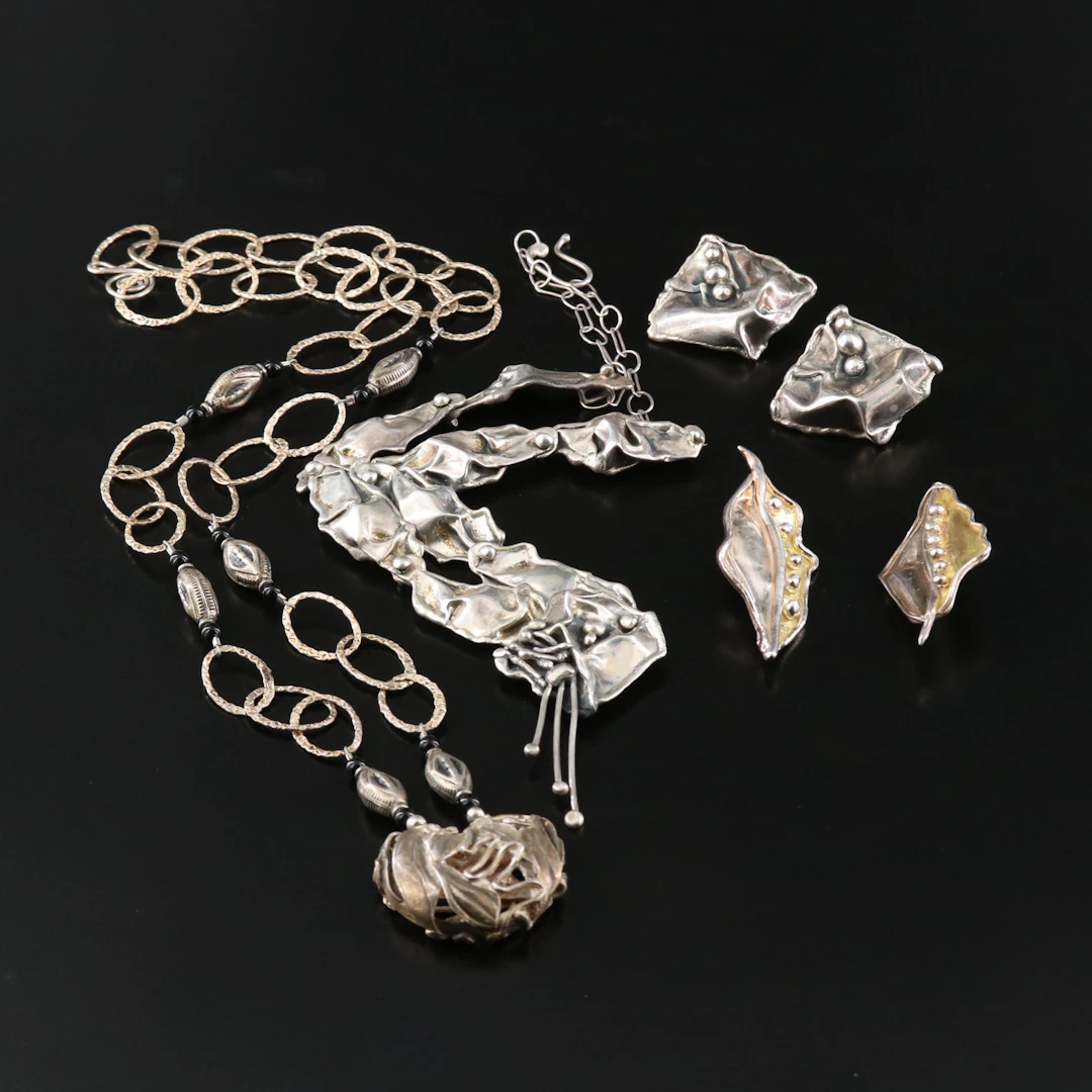 Studio 999 Silver and Sterling Necklaces and Earrings