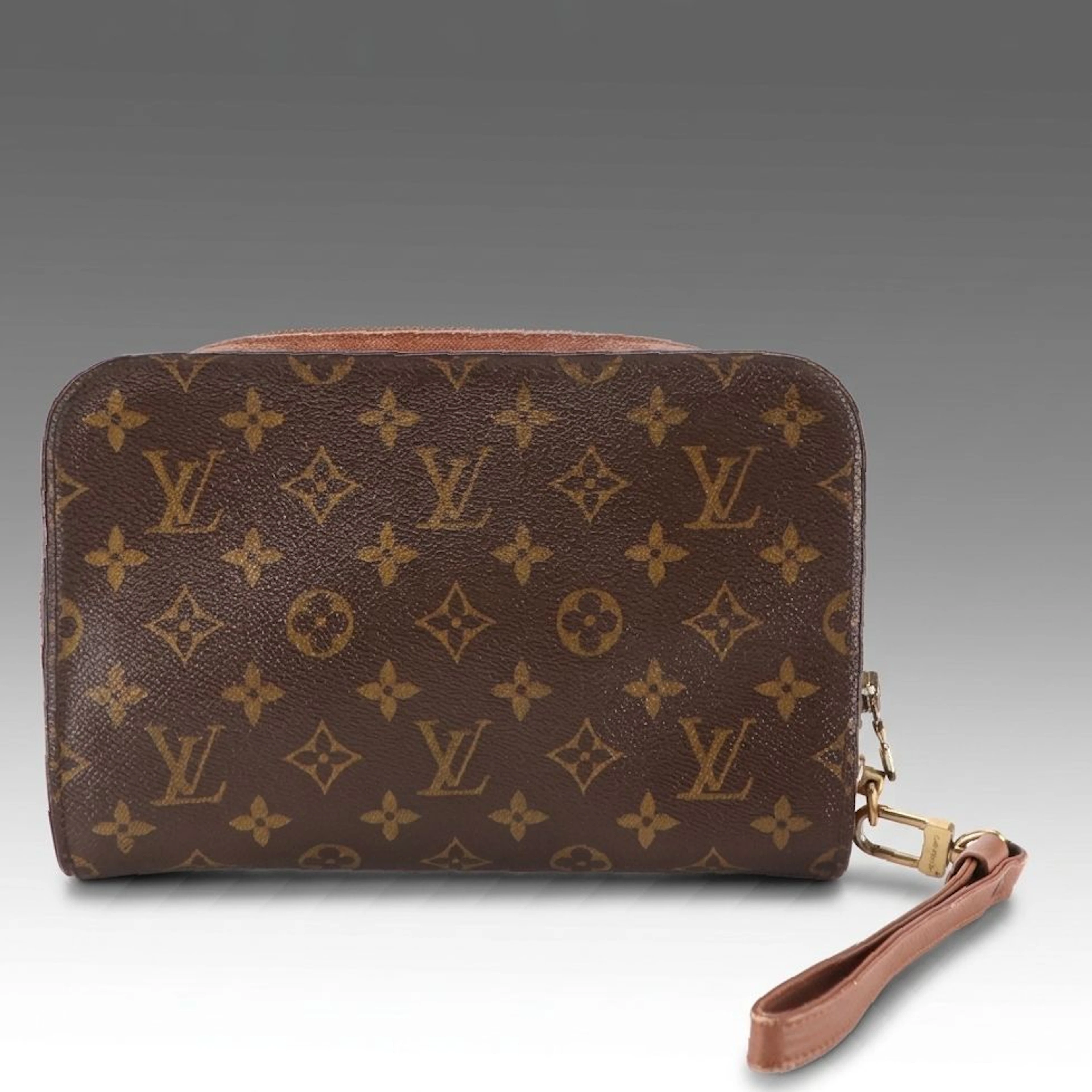 Louis Vuitton Orsay Clutch Wristlet in Monogram Canvas, Vintage