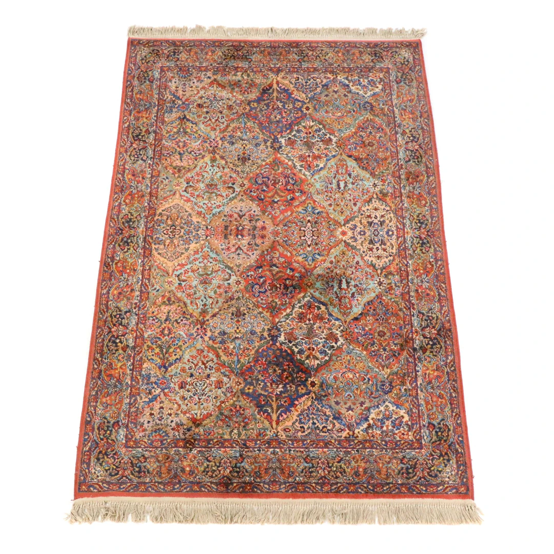 5'9 x 9'11 Machine Made Karastan "Kirman" Area Rug