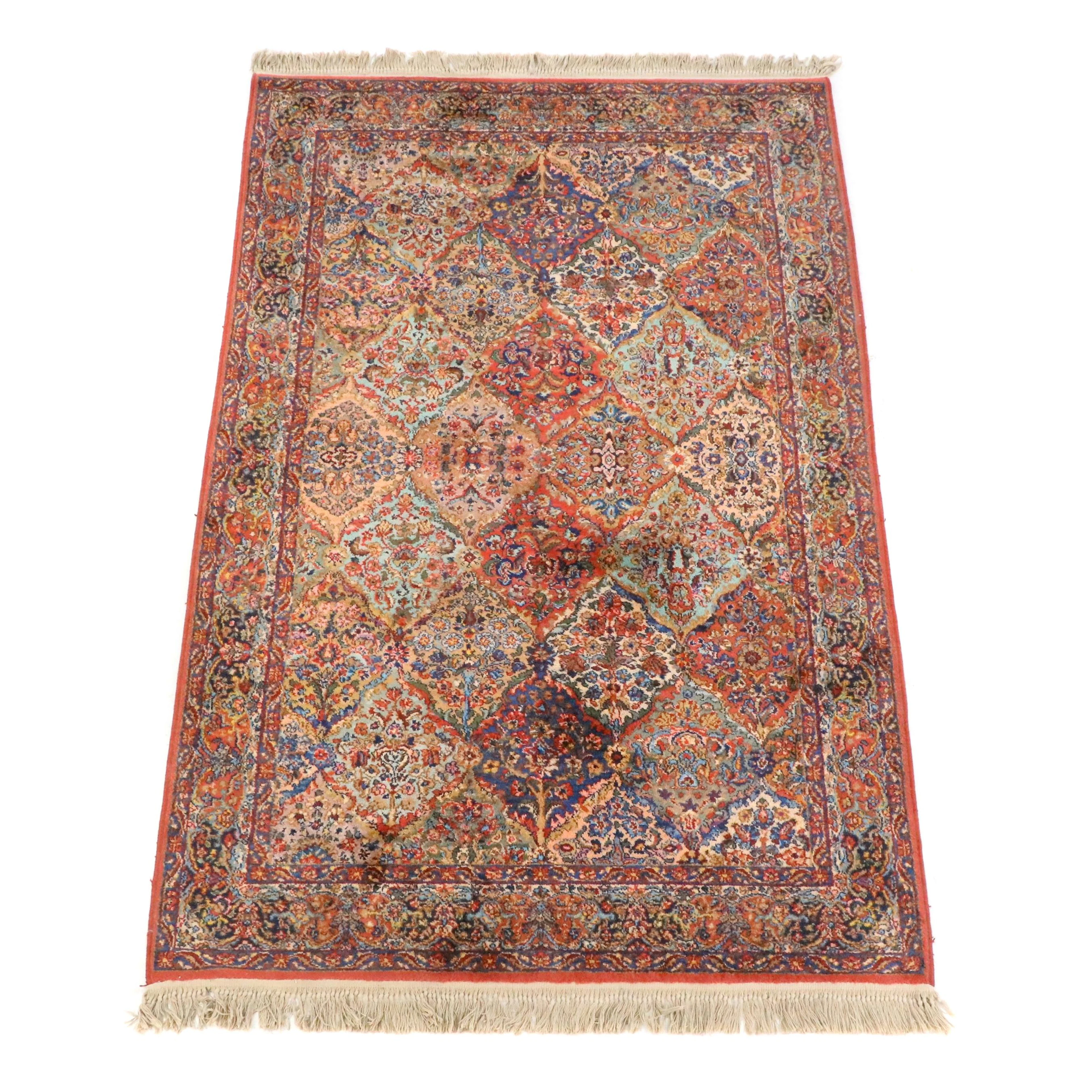 5'9 x 9'11 Machine Made Karastan "Kirman" Area Rug