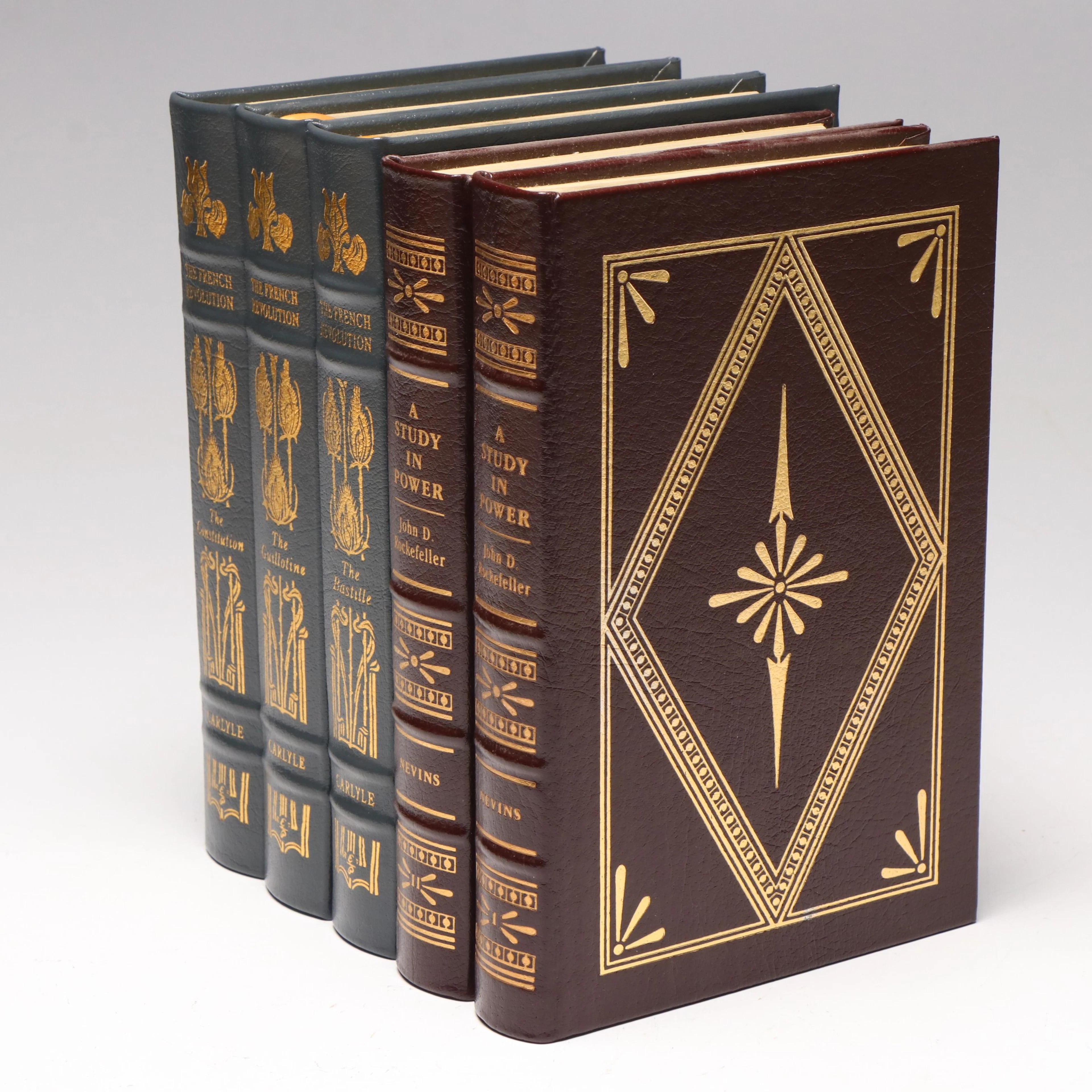 Easton Press "The French Revolution" Three-Volume Set by Thomas Carlyle