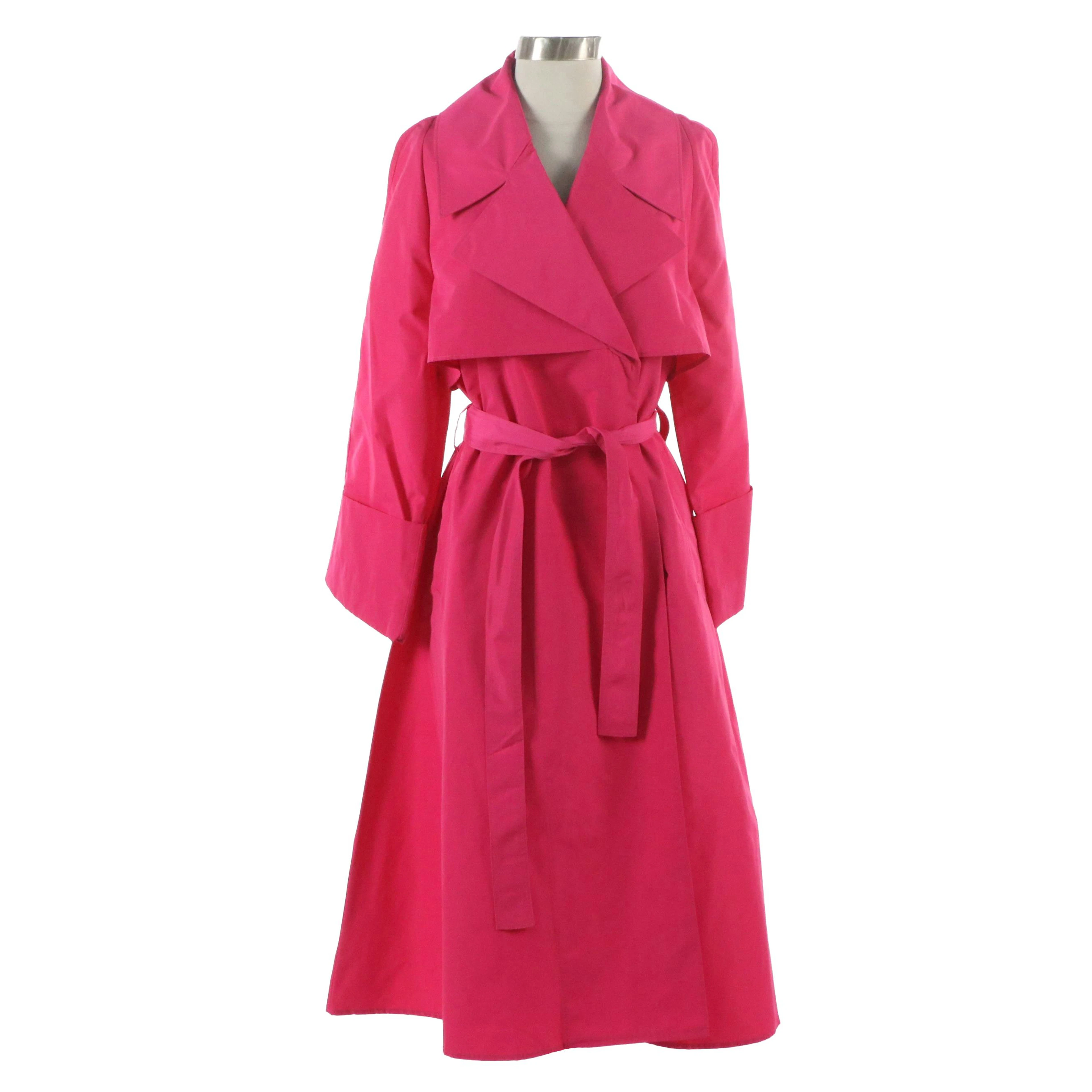 Banana Republic Oversized Opera Coat in Fuchsia, With Tag