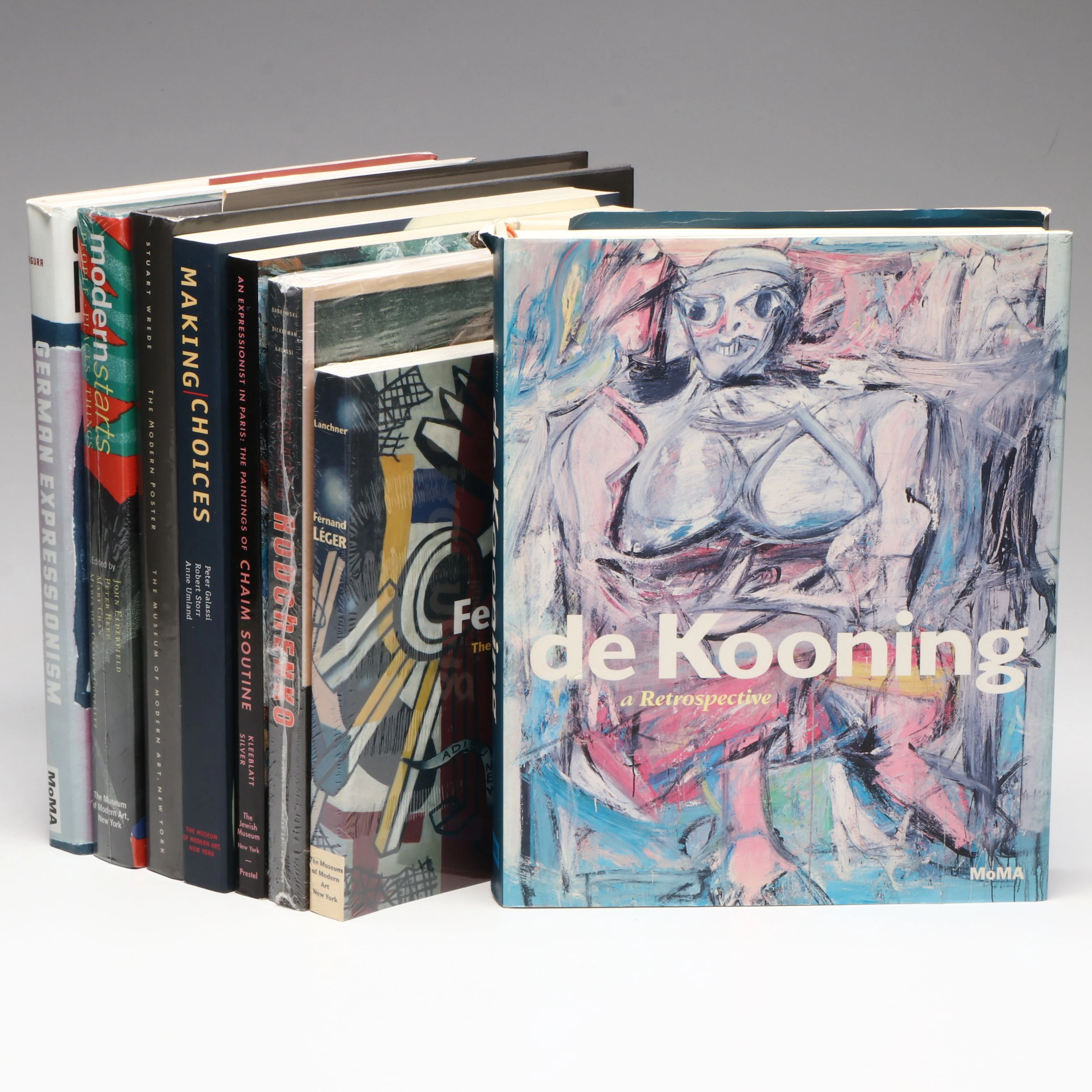 "de Kooning: A Retrospective" by John Elderfield and More Art Books