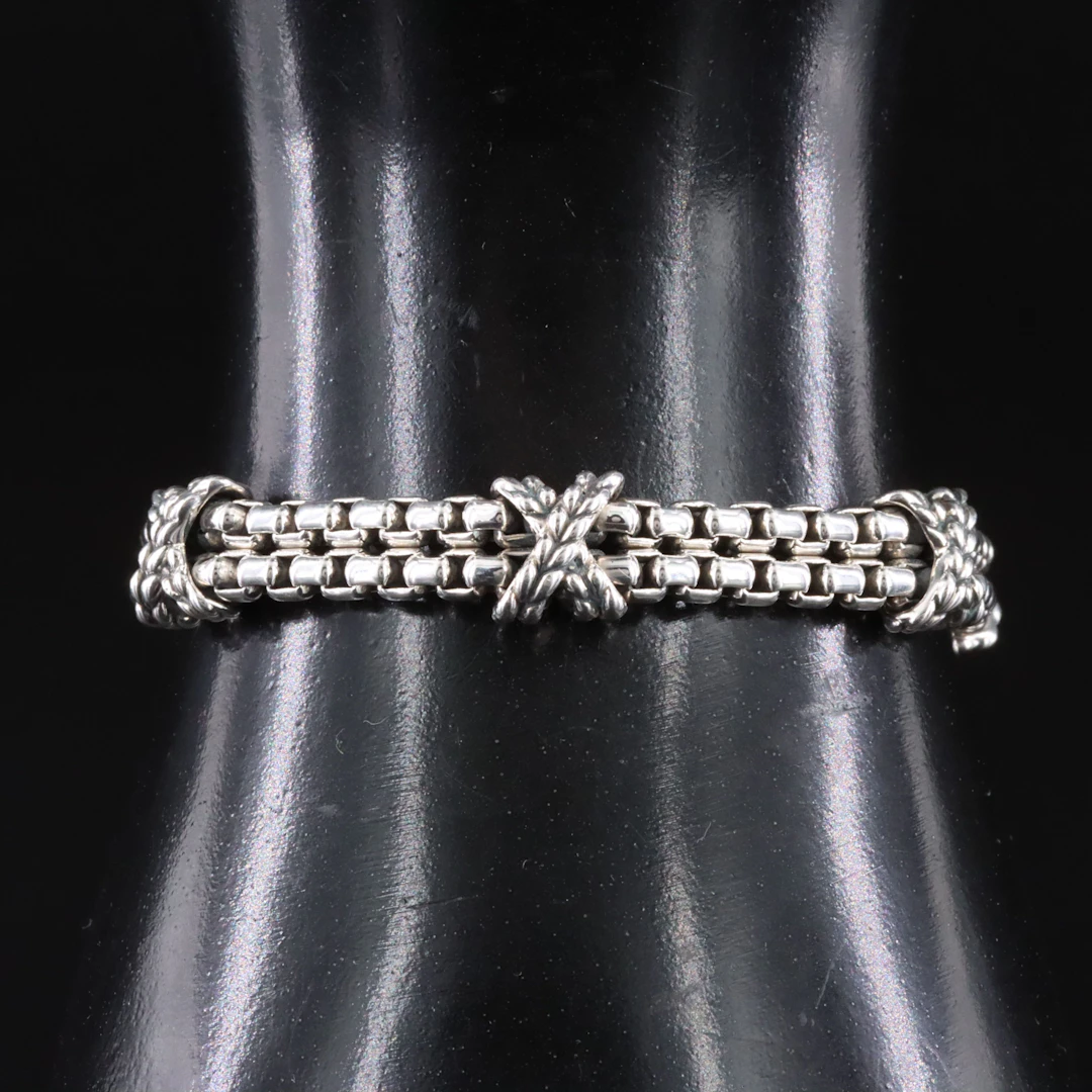 Jai Sterling X Station Bracelet