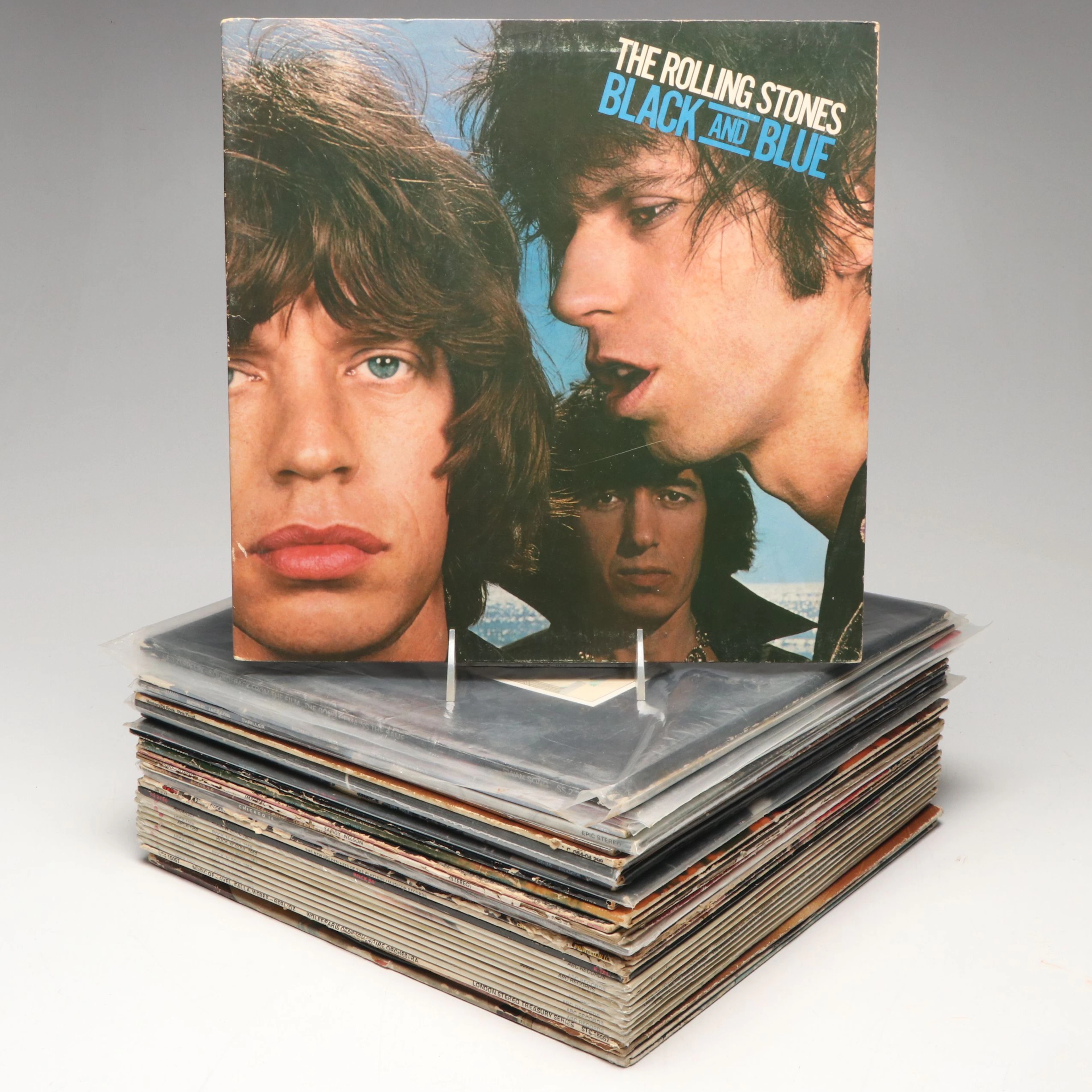 The Rolling Stones, Van Halen, Michael Jackson and More Vinyl Record Albums