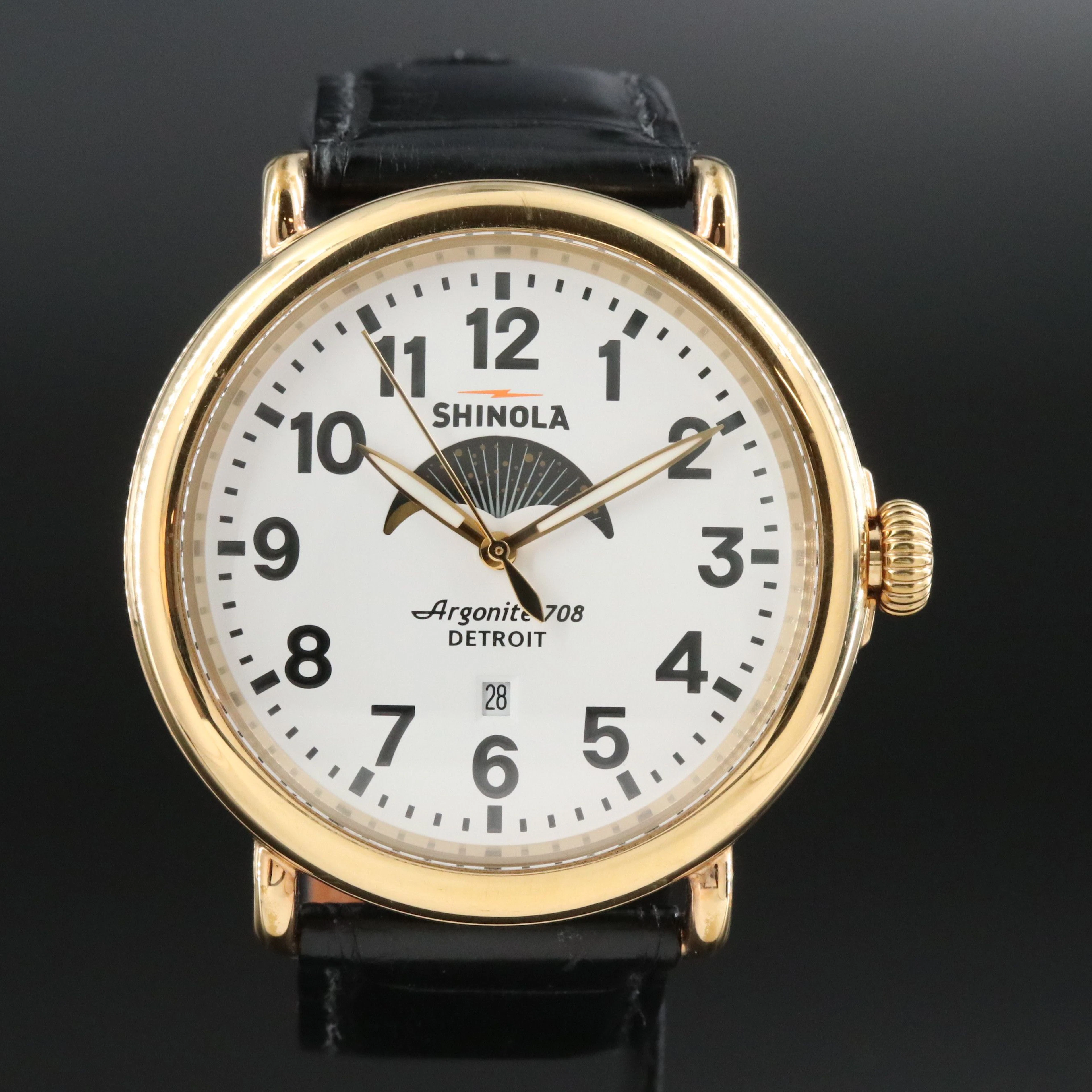 Shinola Runwell Moon Phase Watch
