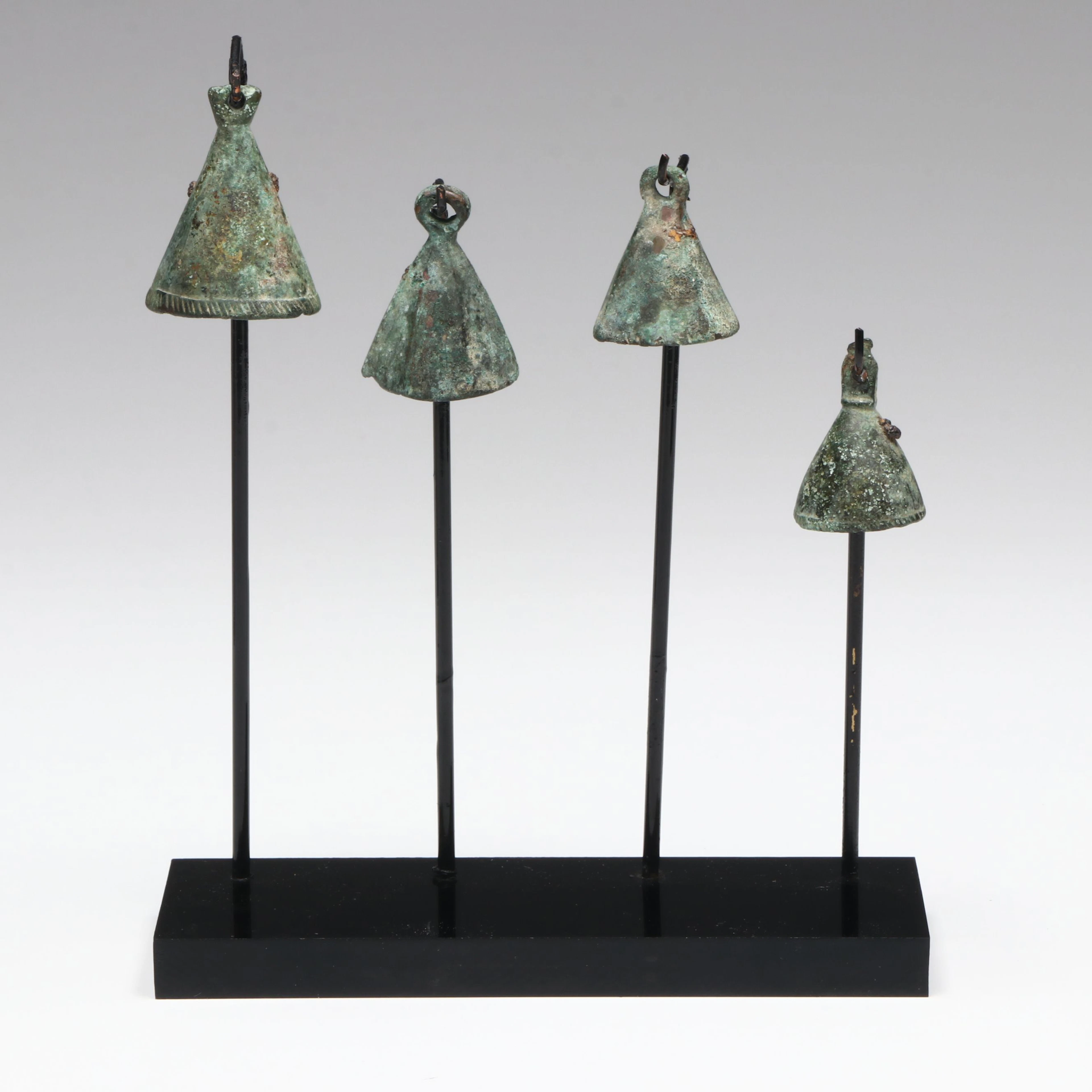 Ancient Luristan Bronze Bells