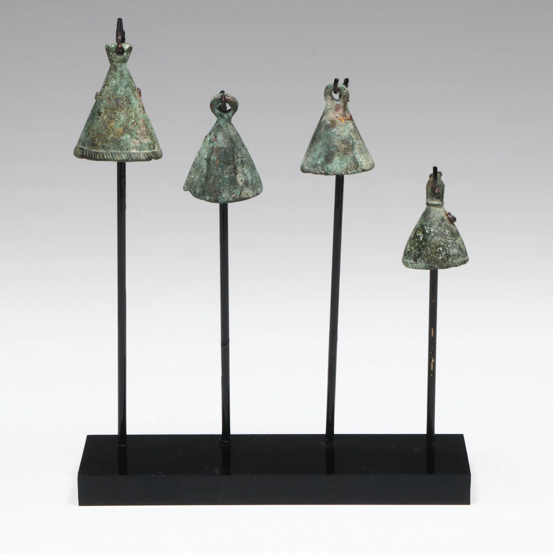Ancient Luristan Bronze Bells