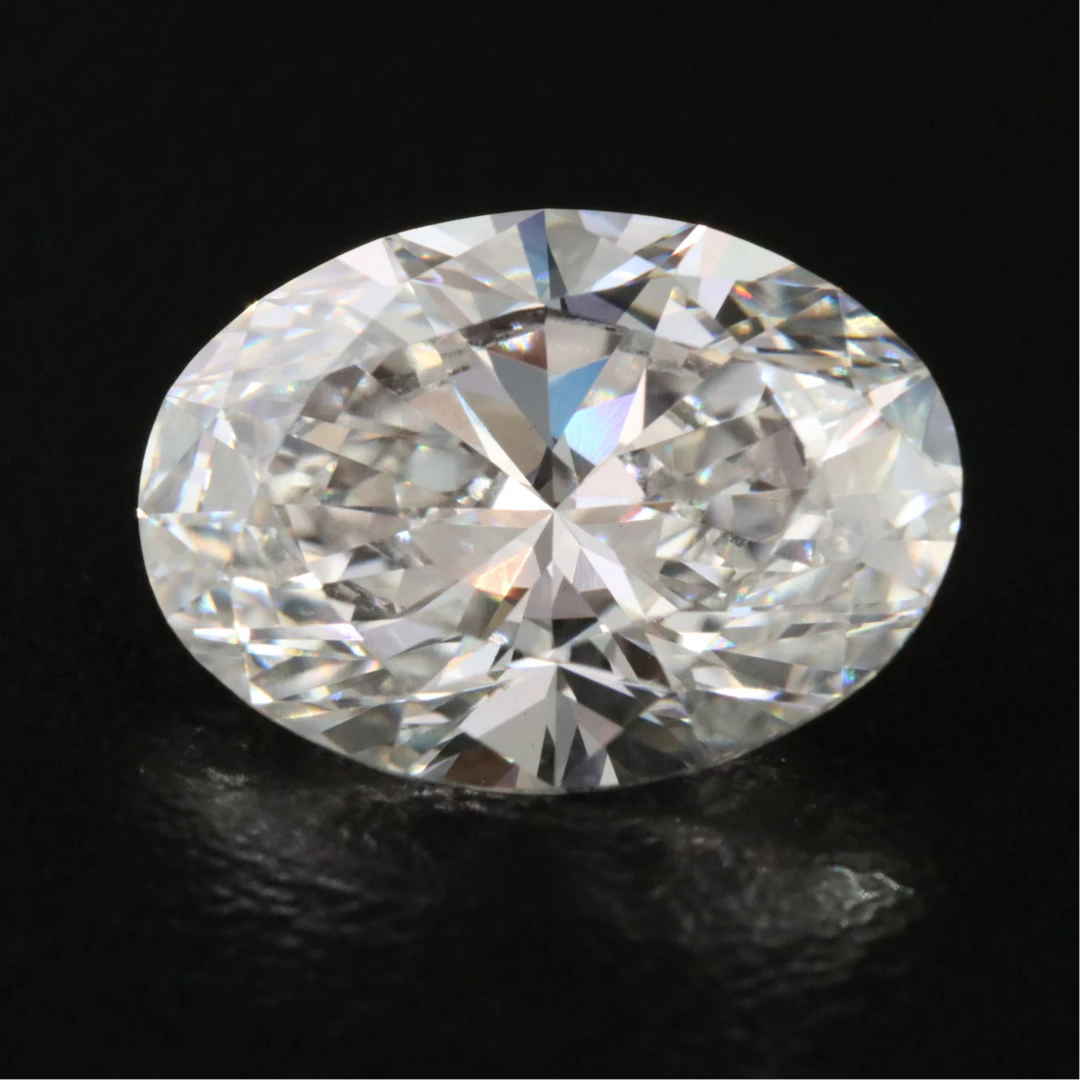 Loose 4.09 CT Lab Grown Diamond with IGI Report