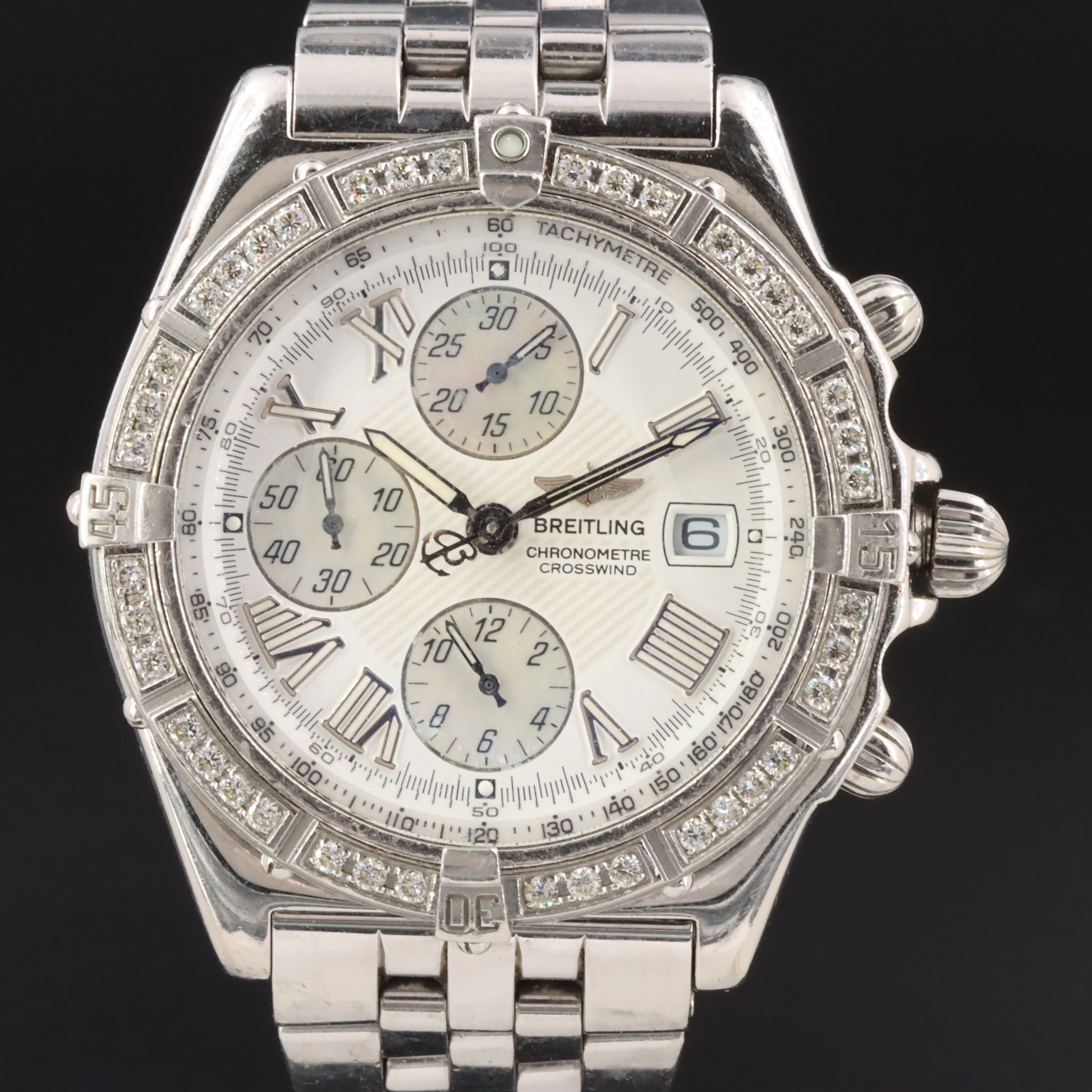 Breitling Crosswind Chronograph A13355 Automatic Watch