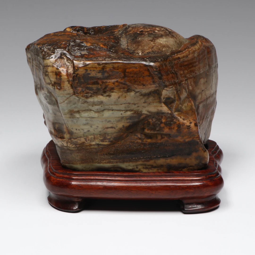 Asian Block-Form Scholar's Rock, 20th Century