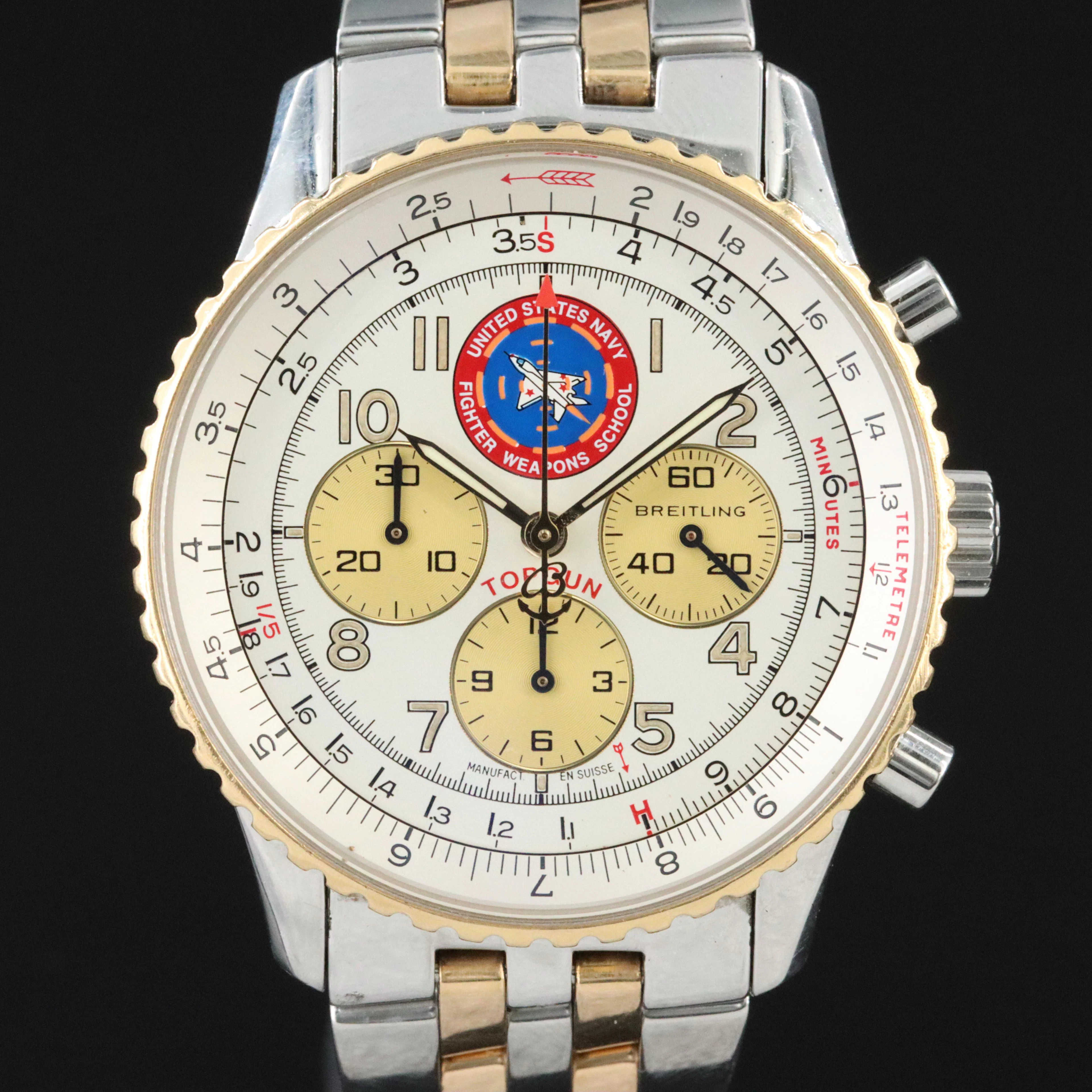 Breitling Top Gun Limited Edition D3002112 Navitimer 92 Watch