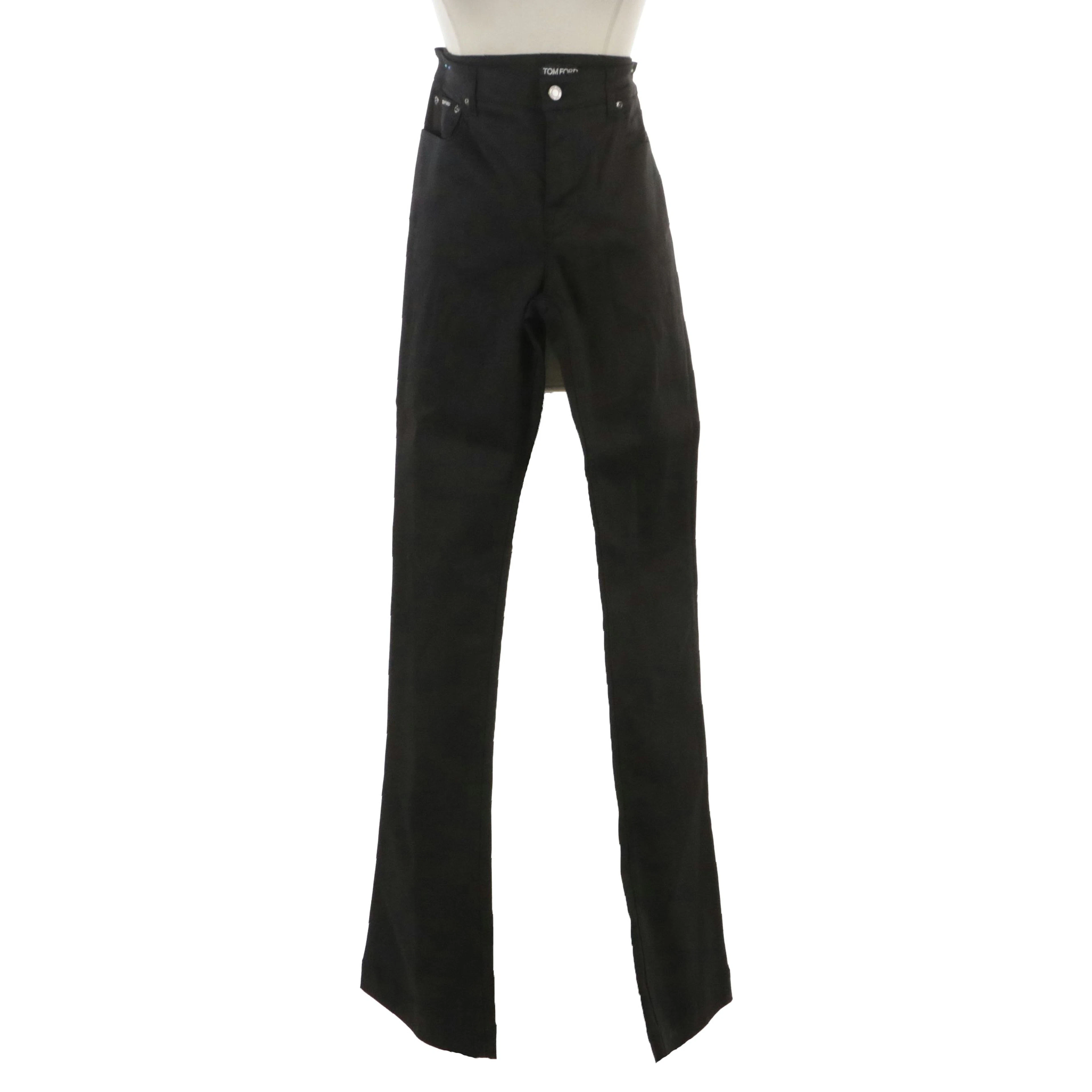 Tom Ford Black Denim Flared Jeans